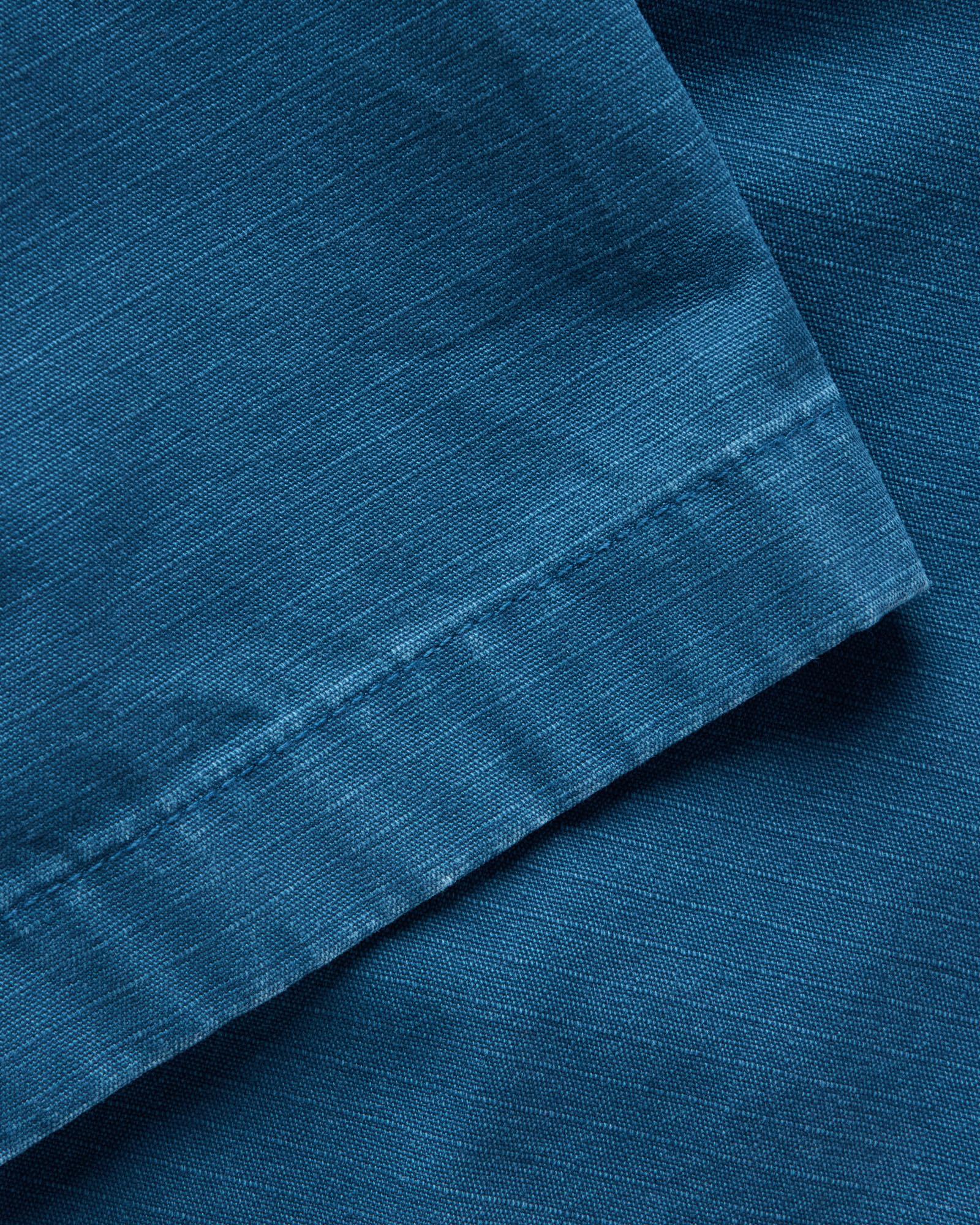 The Short Sleeve Mechanic Shirt in Atlantic Ripstop | Modern Menswear by yycbvcnbmmnbm