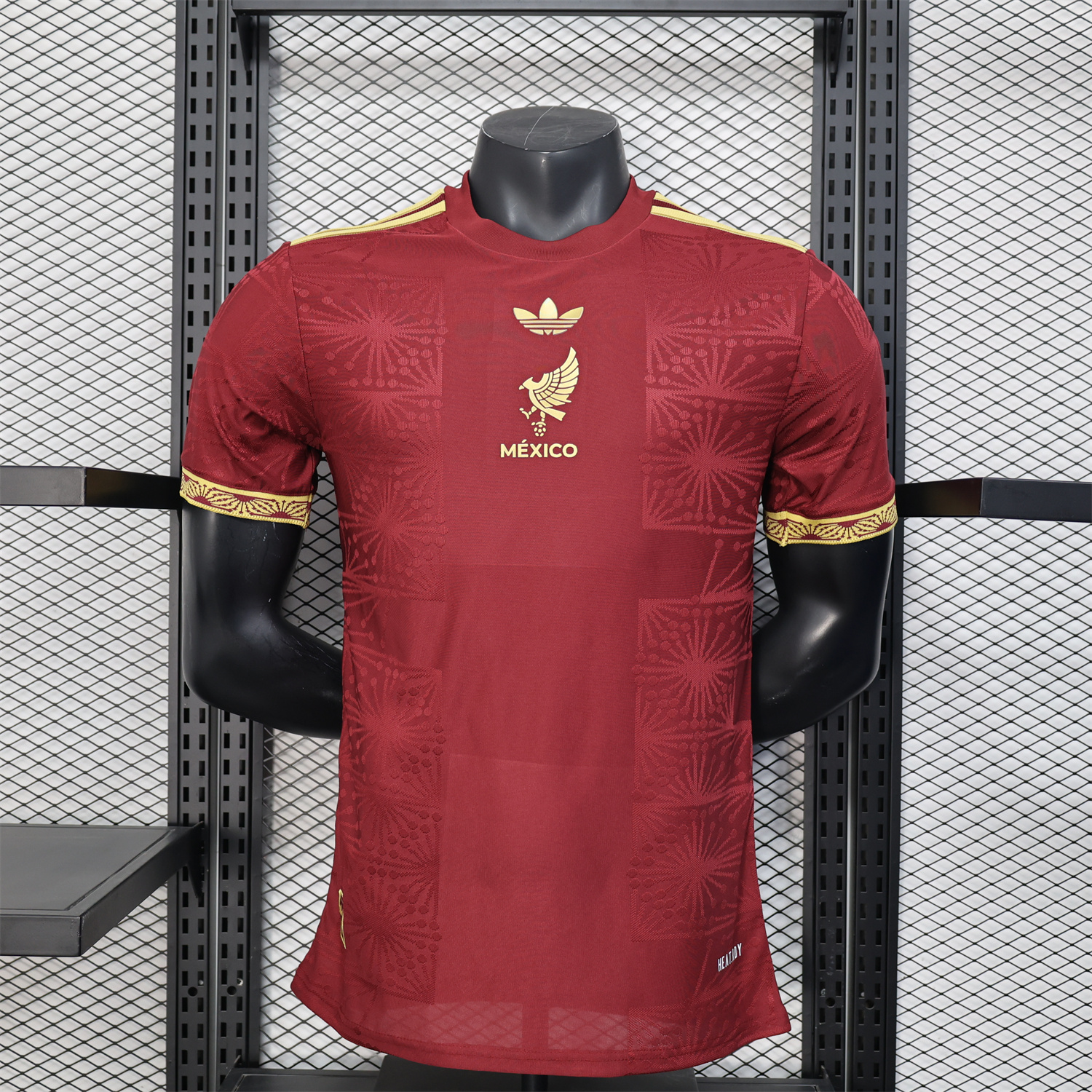 AlphaJersey-Mexico 2025 Gold Cup Red Special Edition Jersey - Player Version