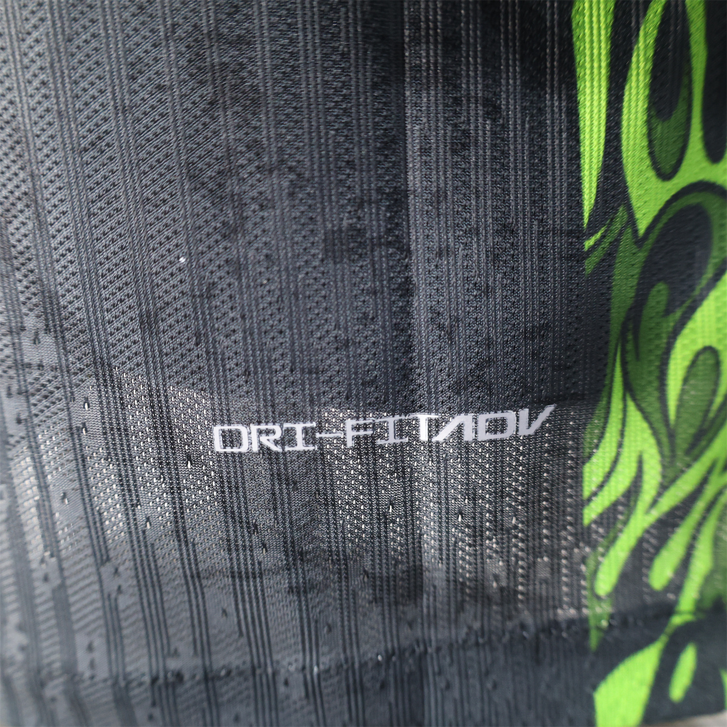AlphaJersey-Brazil 2025 Green Fire Black Special Edition Jersey - Player Version