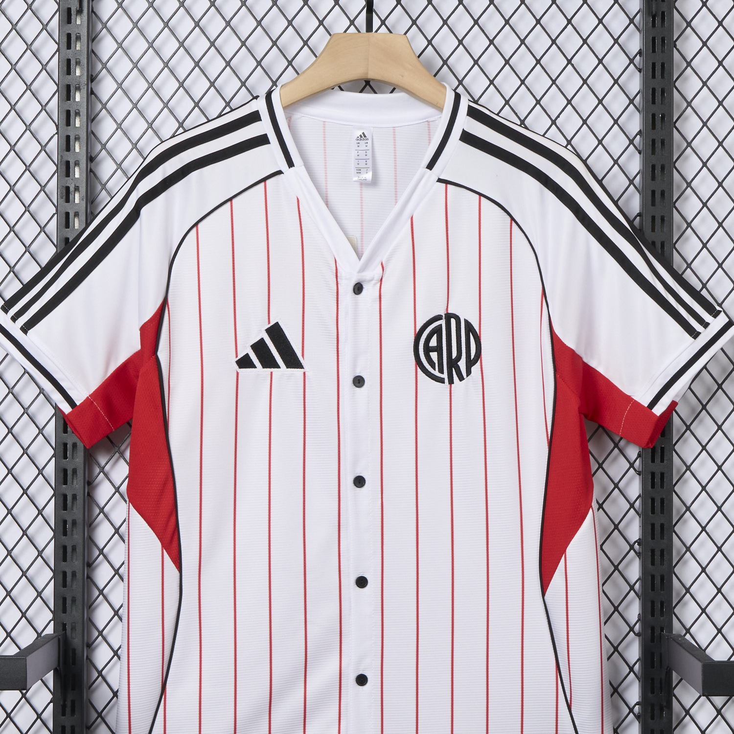 AlphaJersey-River Plate 25-26 White Baseball Jersey