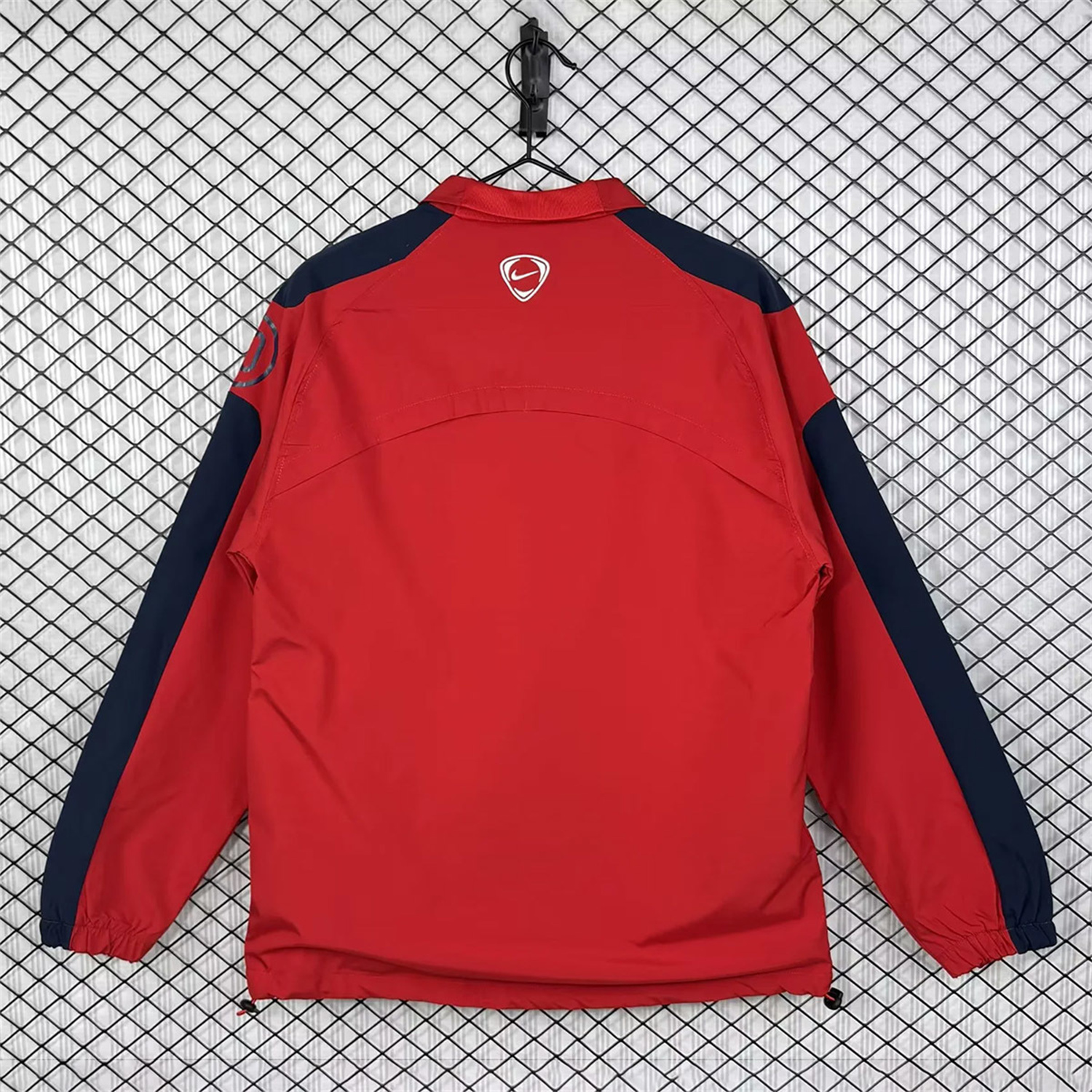 AlphaJersey-Retro Arsenal 2004-05 Home Windbreaker Jacket - Red