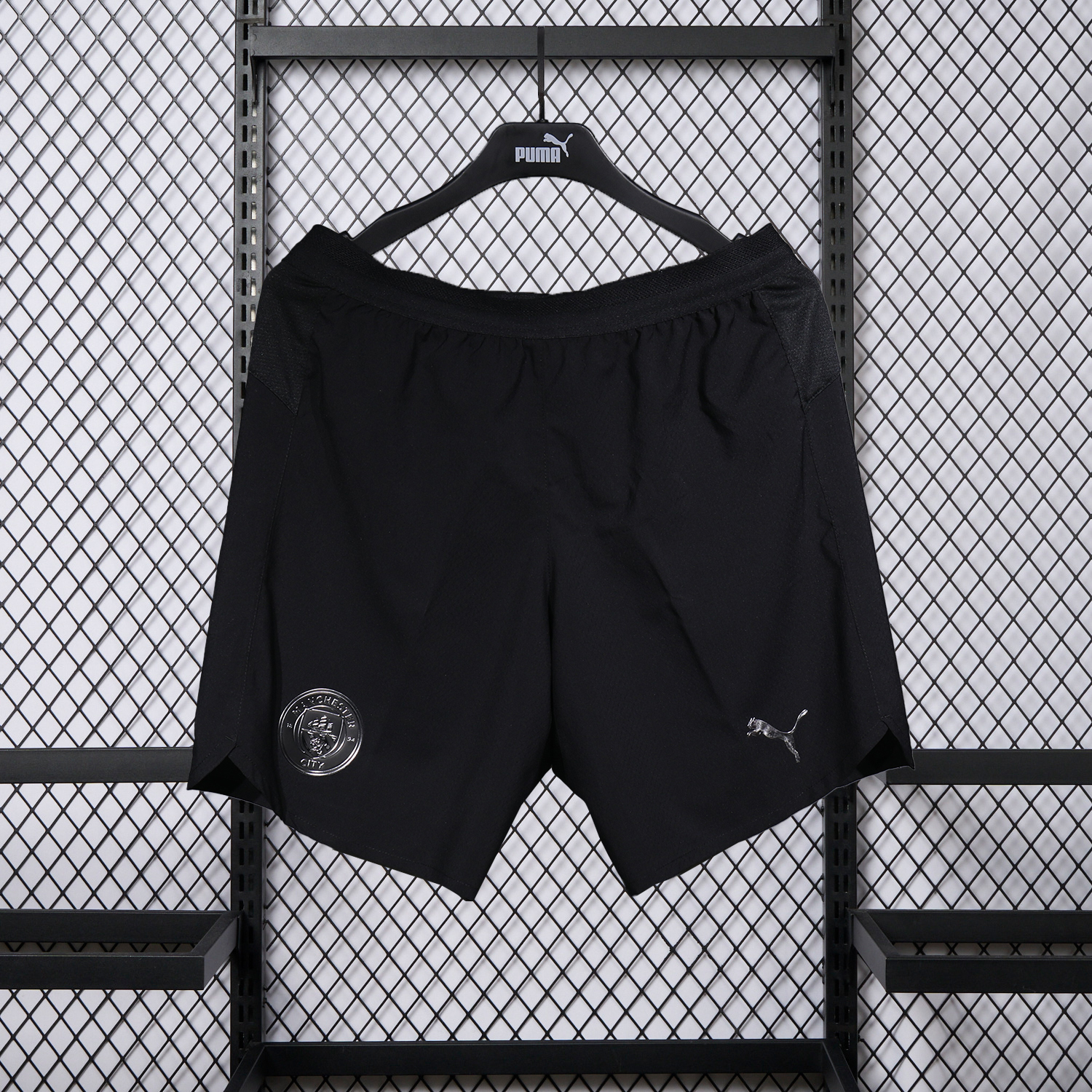 AlphaJersey-Manchester City 25-26 Away Black Shorts - Player Version