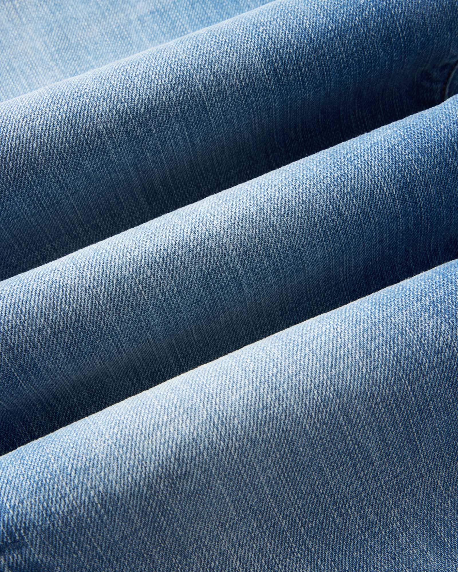The Straight Jean in Light Wash Organic Selvedge | Modern Menswear by yycbvcnbmmnbm