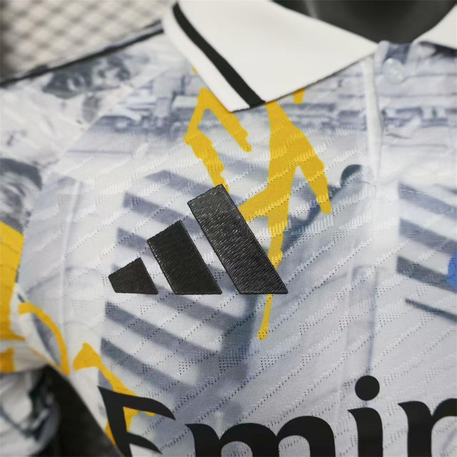 AlphaJersey-Real Madrid 25-26 Capture Of Camp Nou POLO White Special Jersey - Player Version