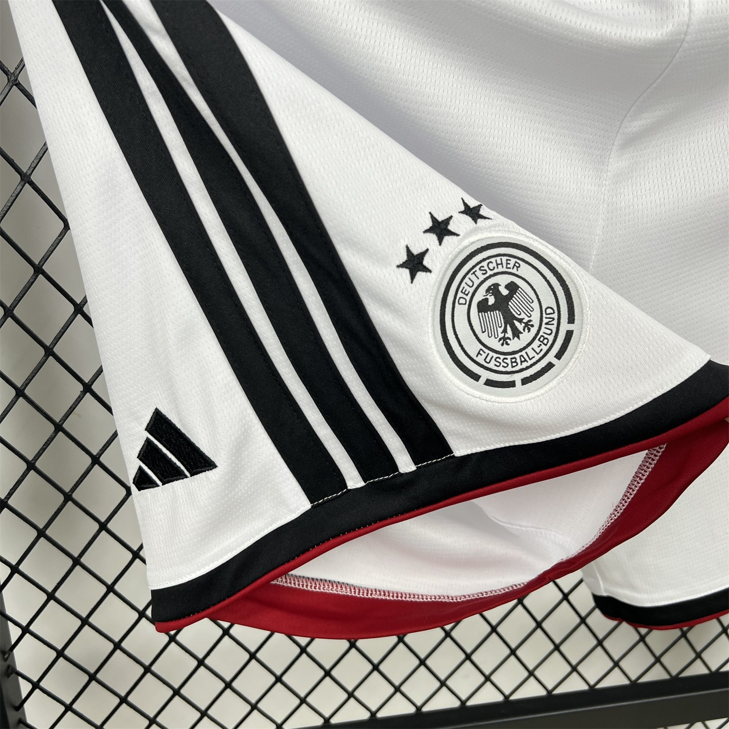 AlphaJersey-Germany 2026 White Shorts - Fans Version