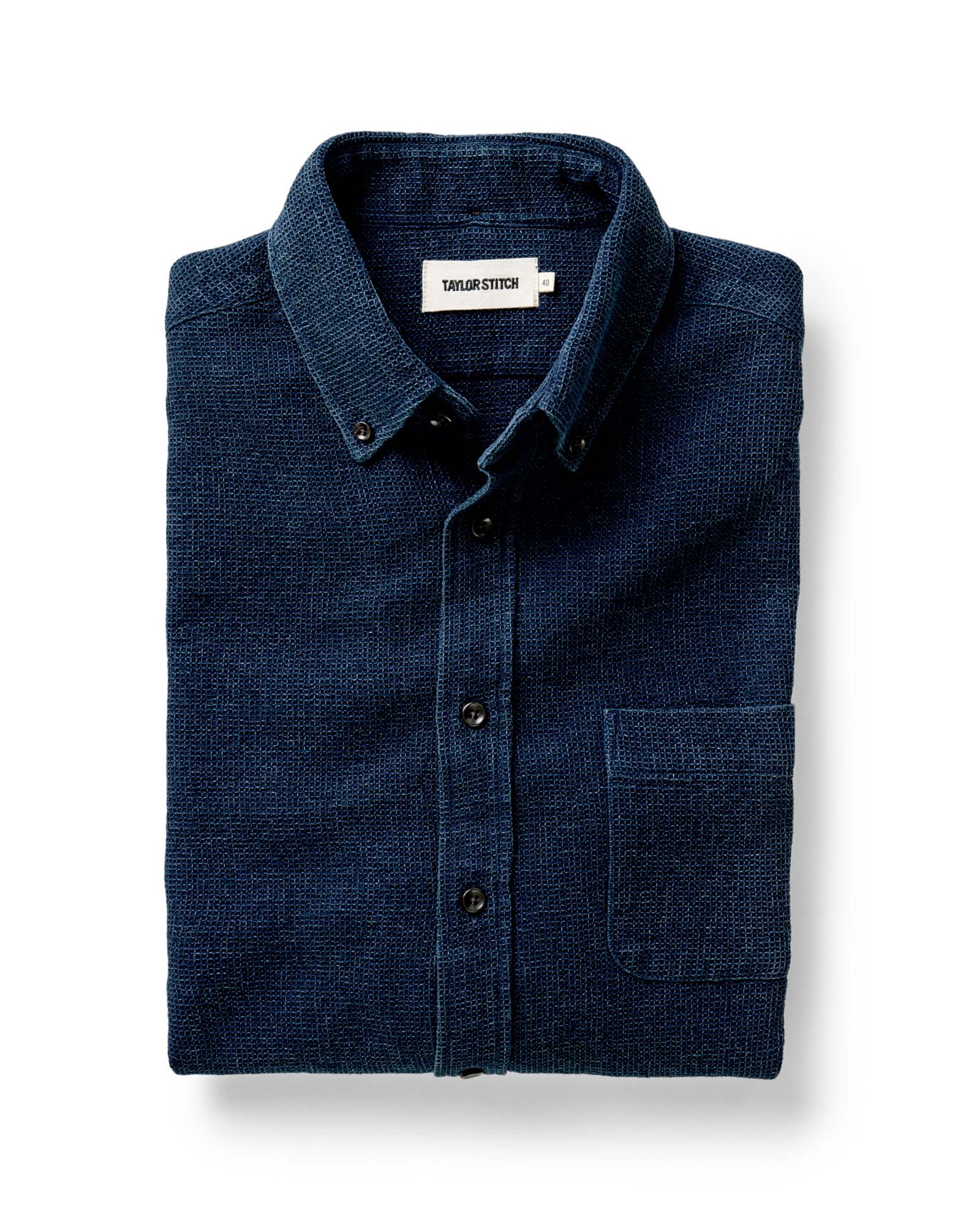The Jack in Rinsed Indigo Waffle | Modern Menswear by yycbvcnbmmnbm