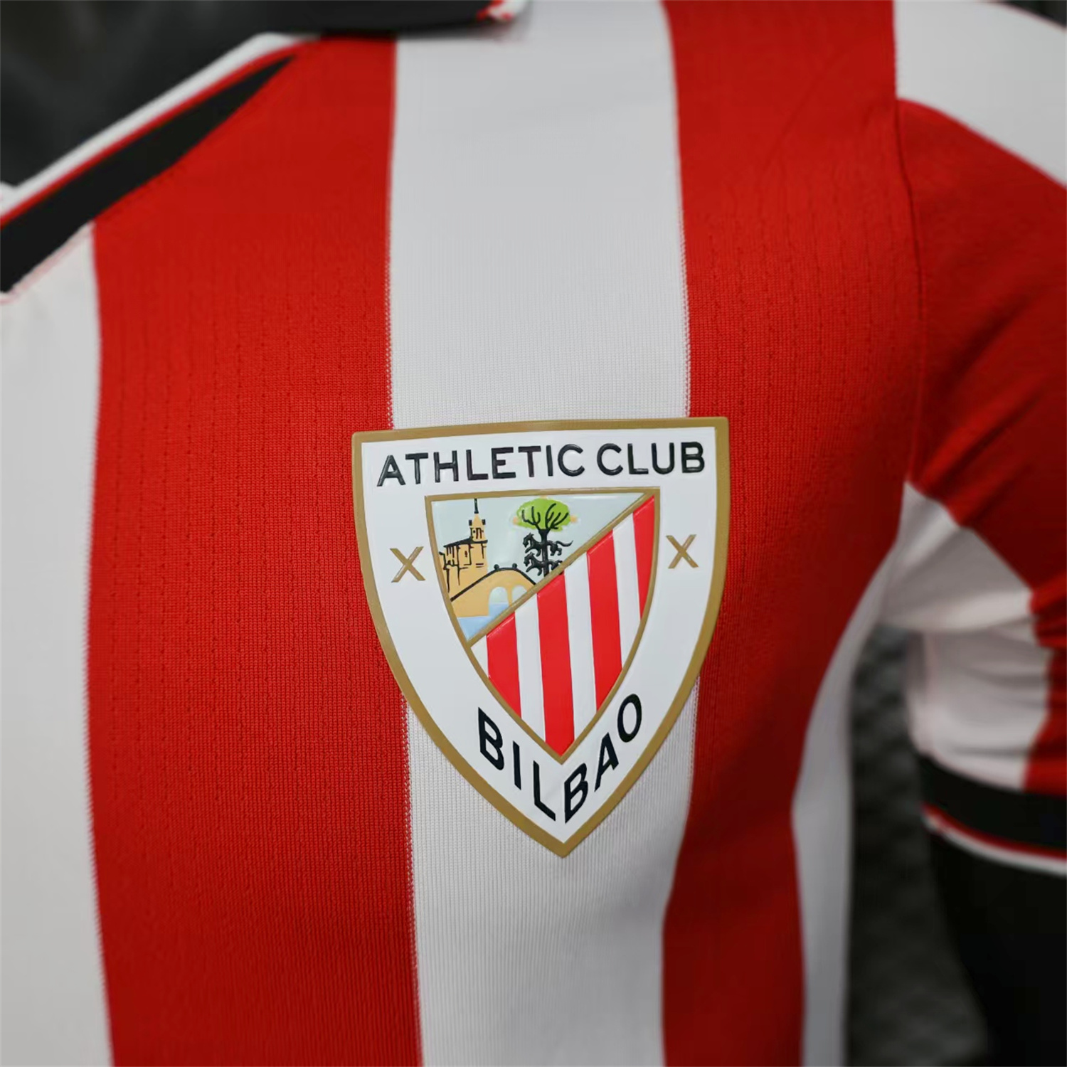 AlphaJersey-Athletic Bilbao 25-26 Home Jersey - Player Version
