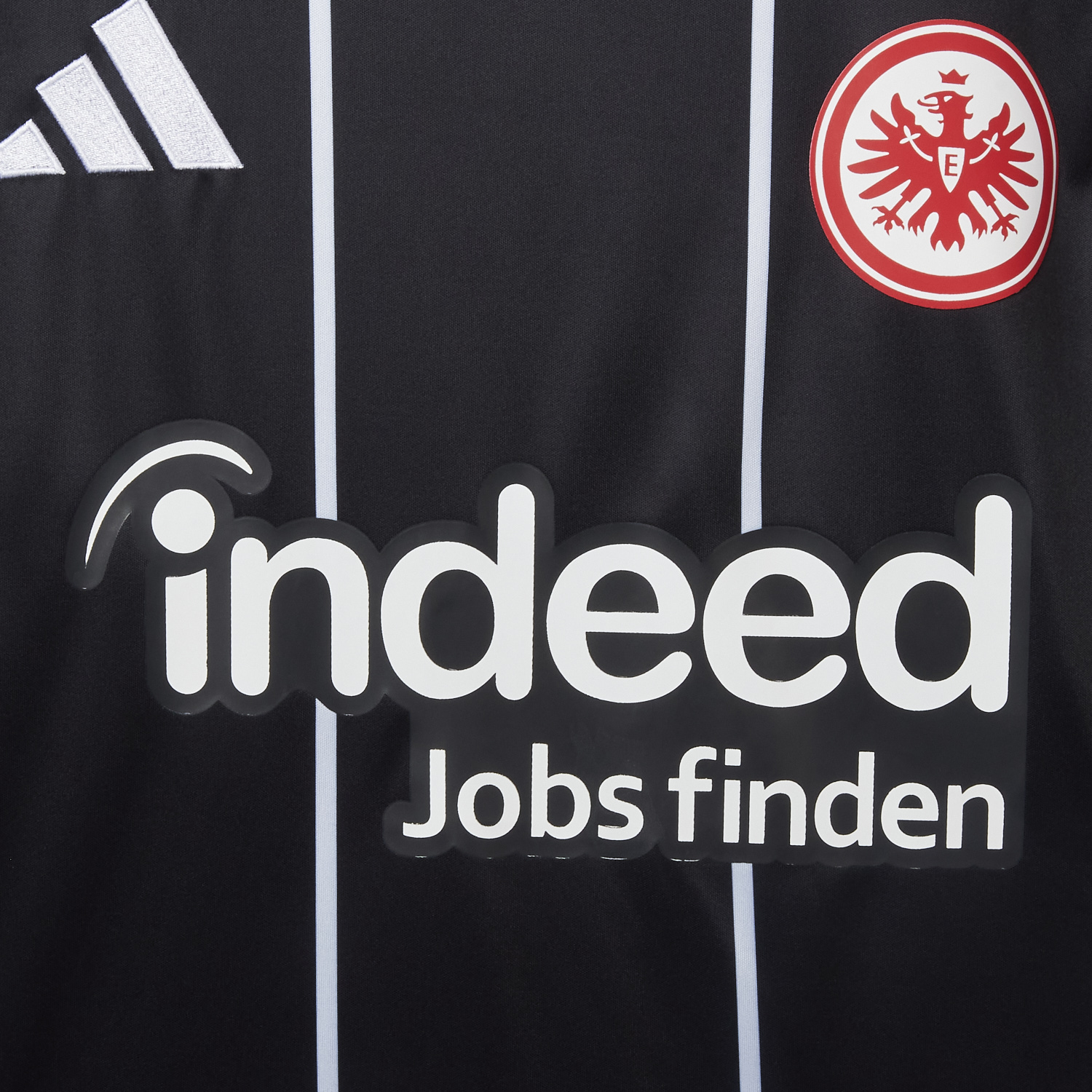 AlphaJersey-Frankfurt 25-26 European Home Black Jersey - Fans Version