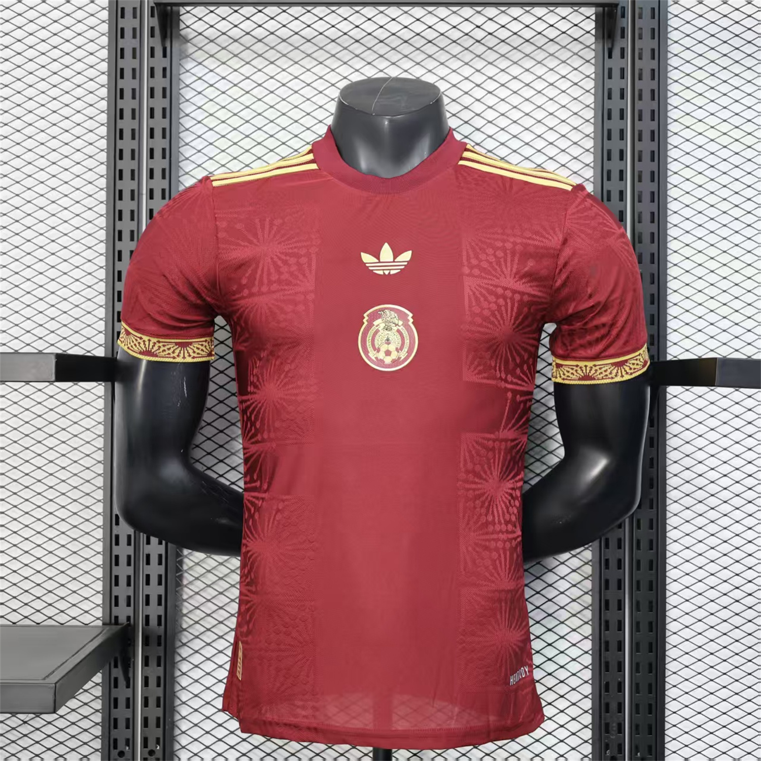 AlphaJersey-Mexico 2025 Round Logo Red Special Edition Jersey - Player Version