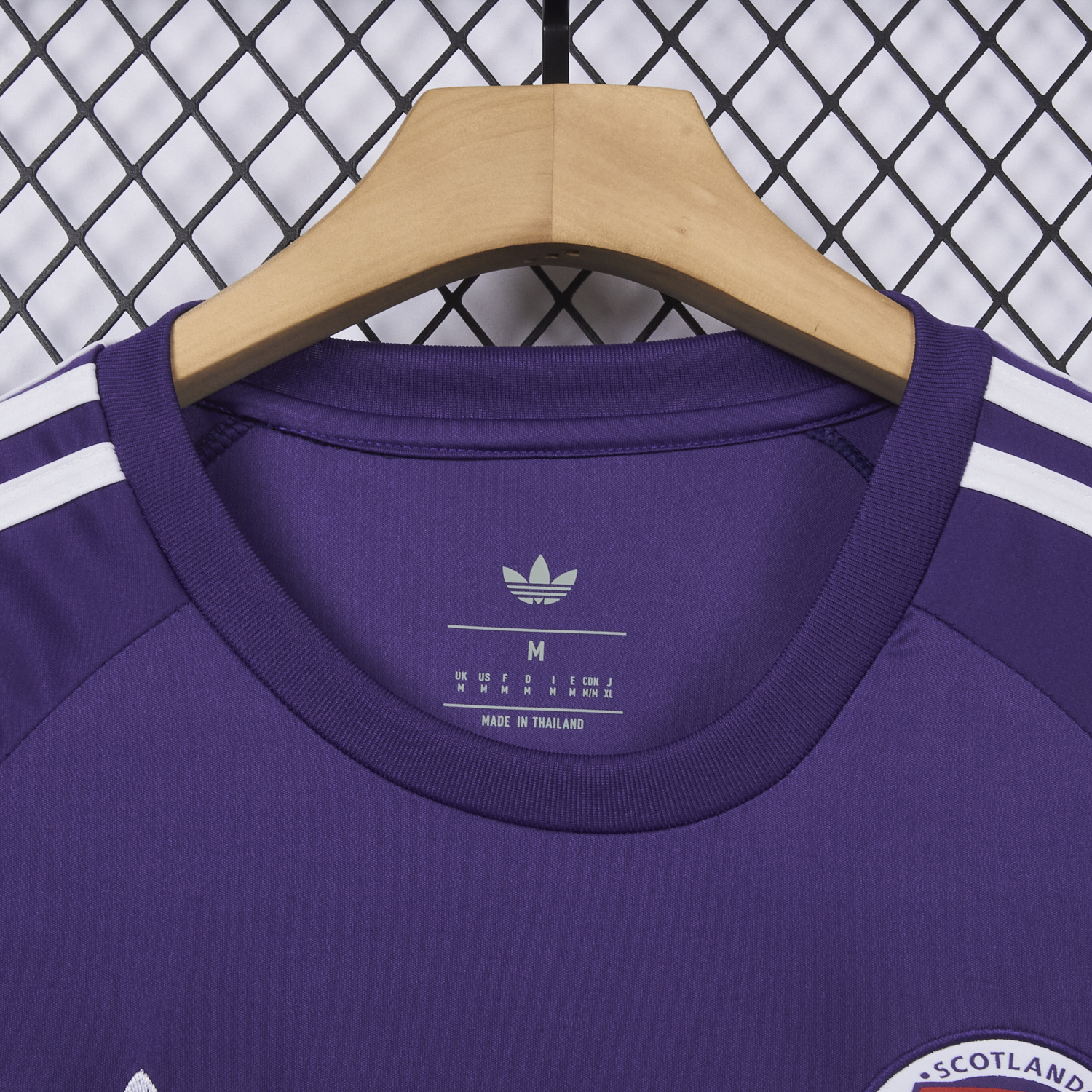 AlphaJersey-S-c-o.t l.a-n.d 2026 Purple Travel Jersey - Player Version