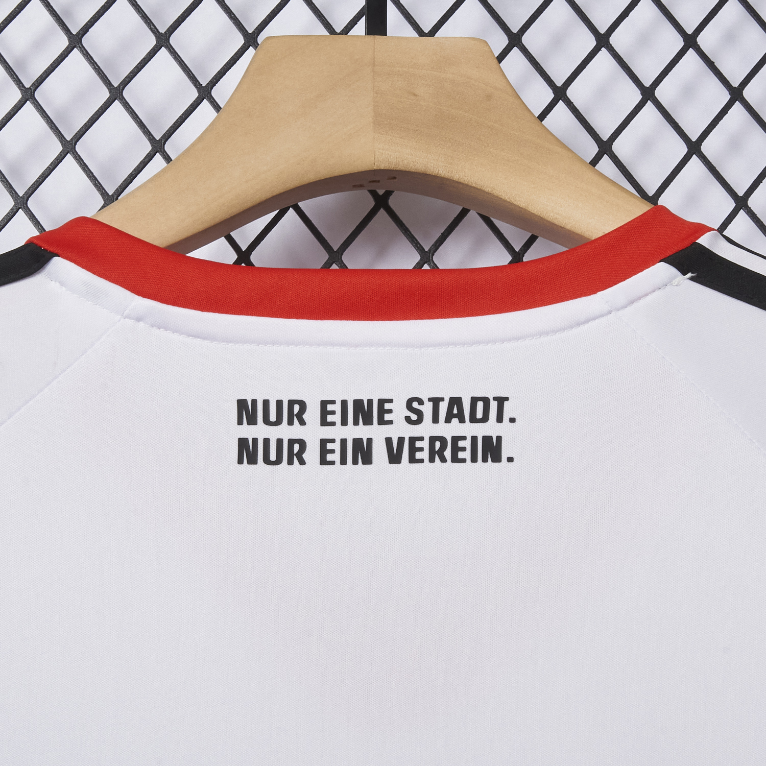 AlphaJersey-Frankfurt 25-26 Away White Jersey - Fans Version