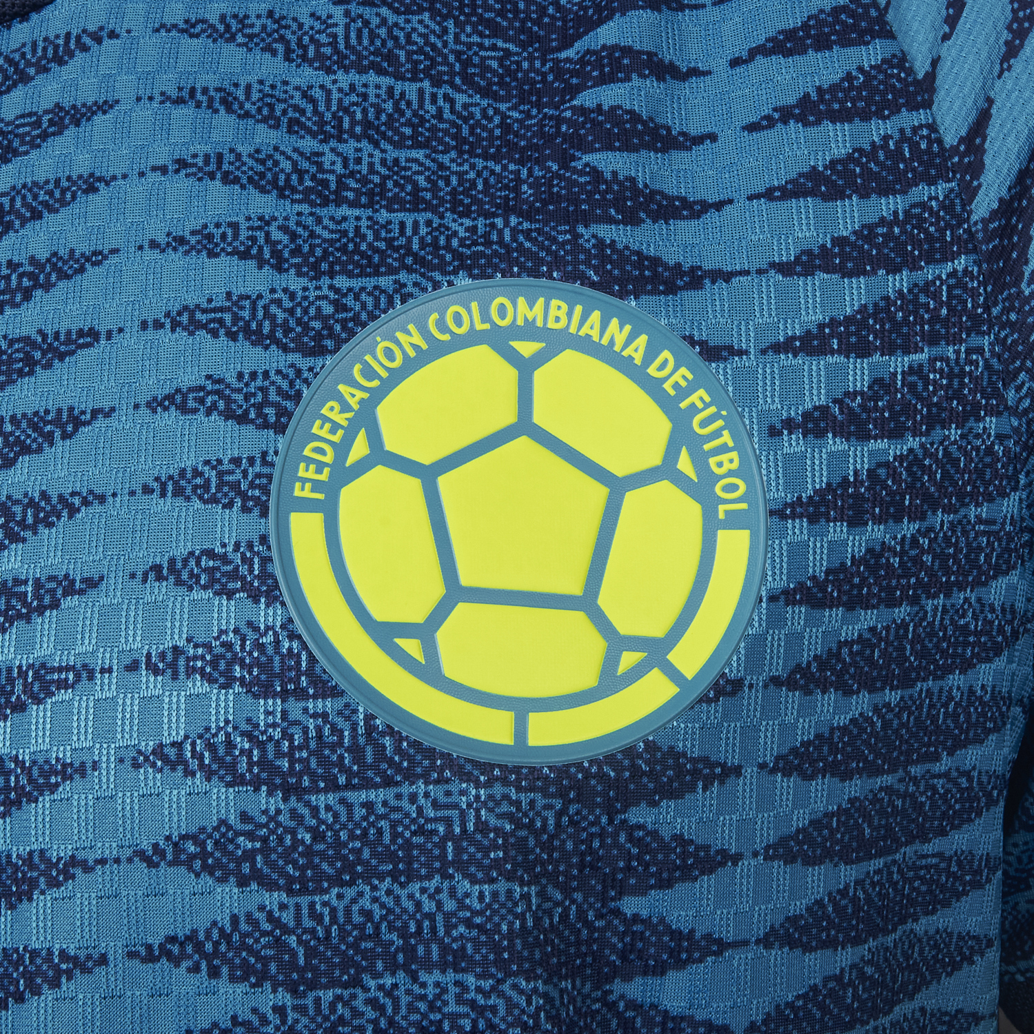 AlphaJersey-Colombia 2026 Away Blue Jersey - Player Version