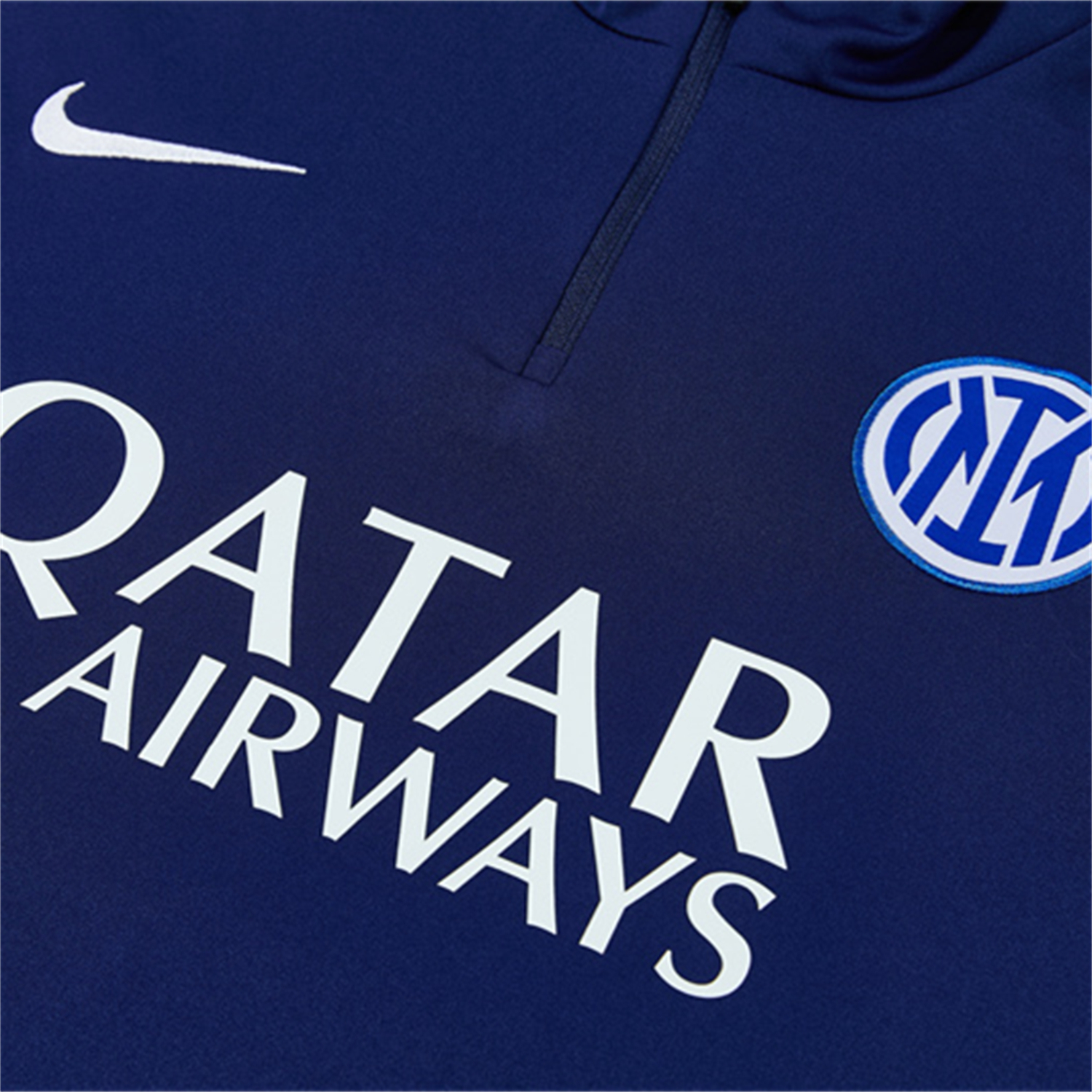 AlphaJersey-Inter Milan 26-27 Kids Long Sleeve Training Set - Royal Blue Top & Royal Blue Pants