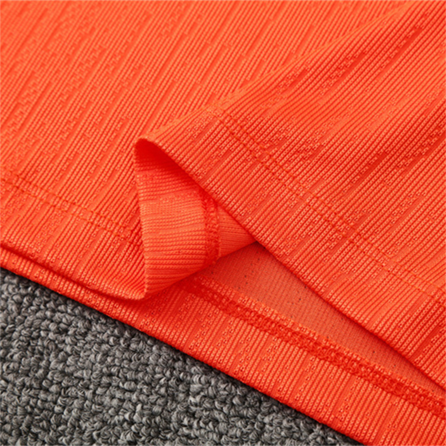 AlphaJersey-Barcelona 25-26 Kids Long Sleeve Training Set - Orange Top Royal Blue Sponsor & Royal Blue Pants