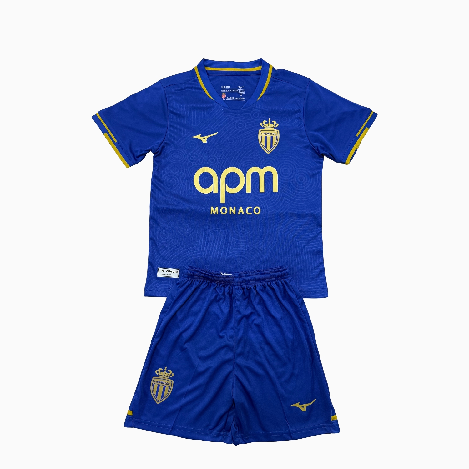AlphaJersey-AS Monaco 25-26 Away Kids Kit