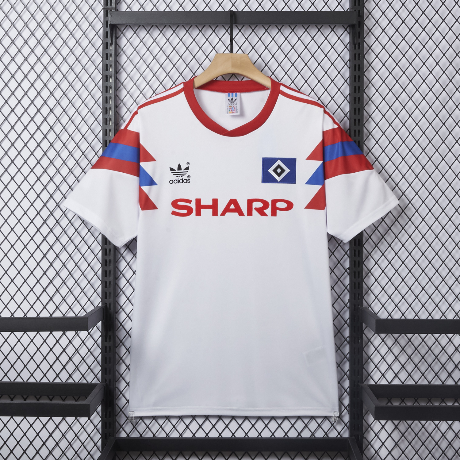 AlphaJersey-Retro Hamburger SV 1989-90 Home Jersey