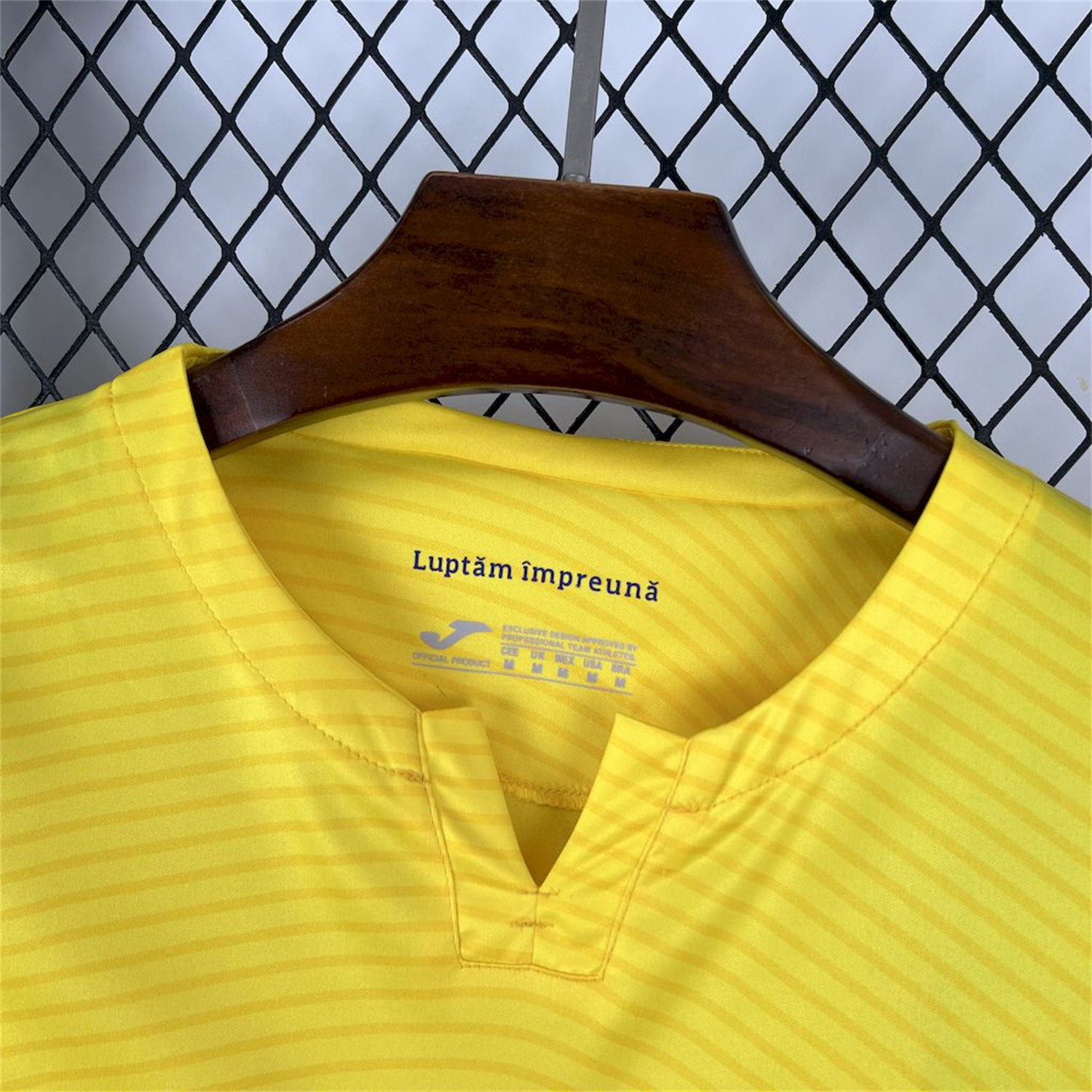 AlphaJersey-Romania 2025-26 Home Jersey - Fans Version
