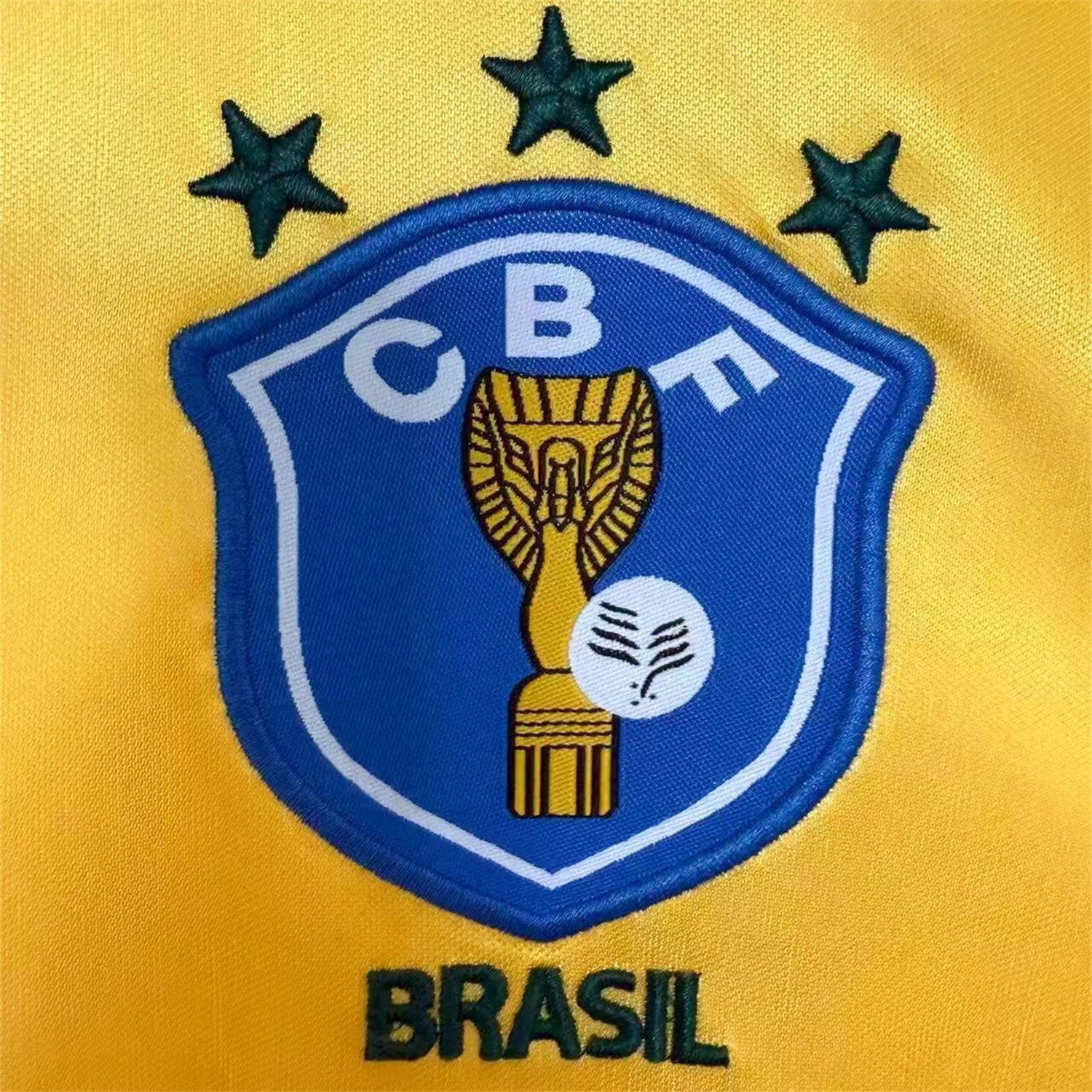 AlphaJersey-Retro Brazil 1988 Home Jersey