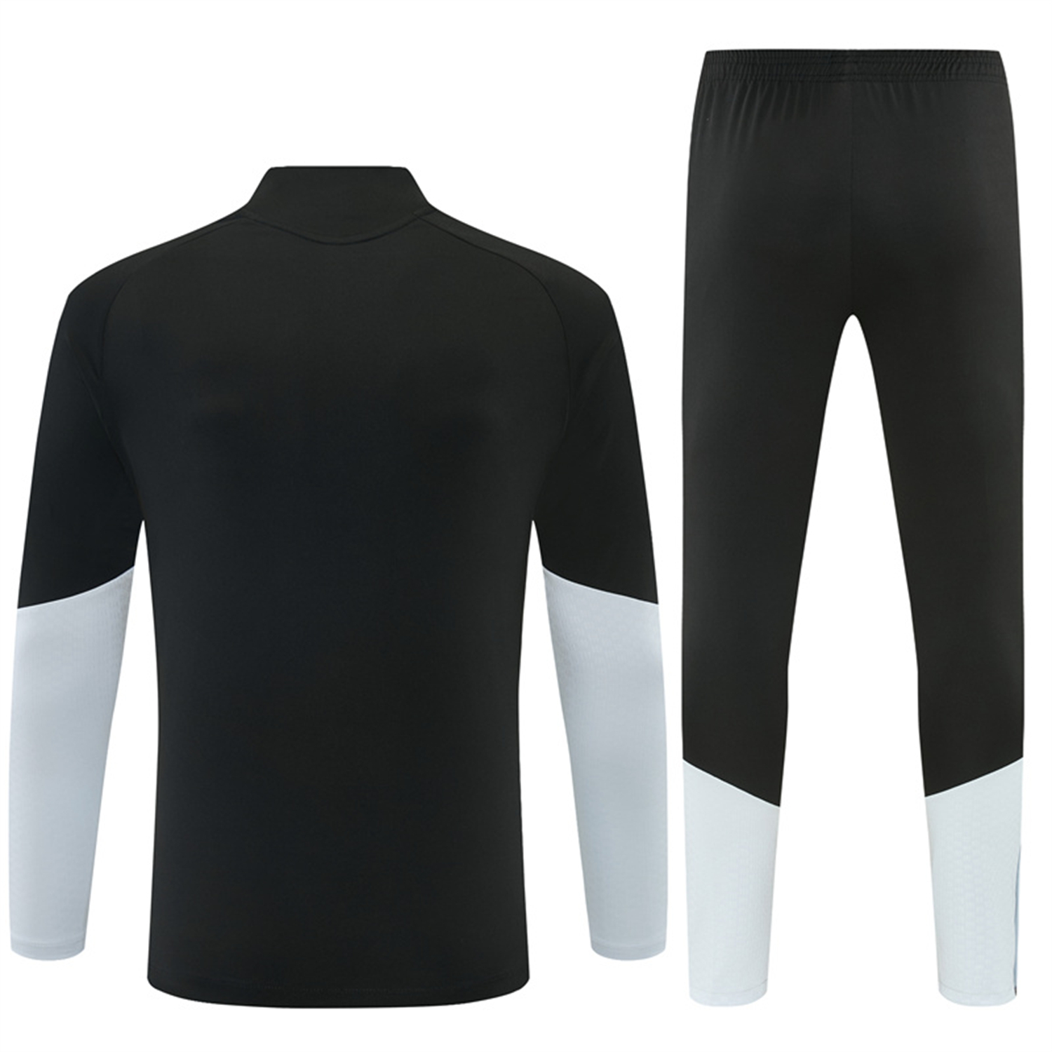 AlphaJersey-Spain 2026 Long Sleeve Training Set - Black Top & Black Pants