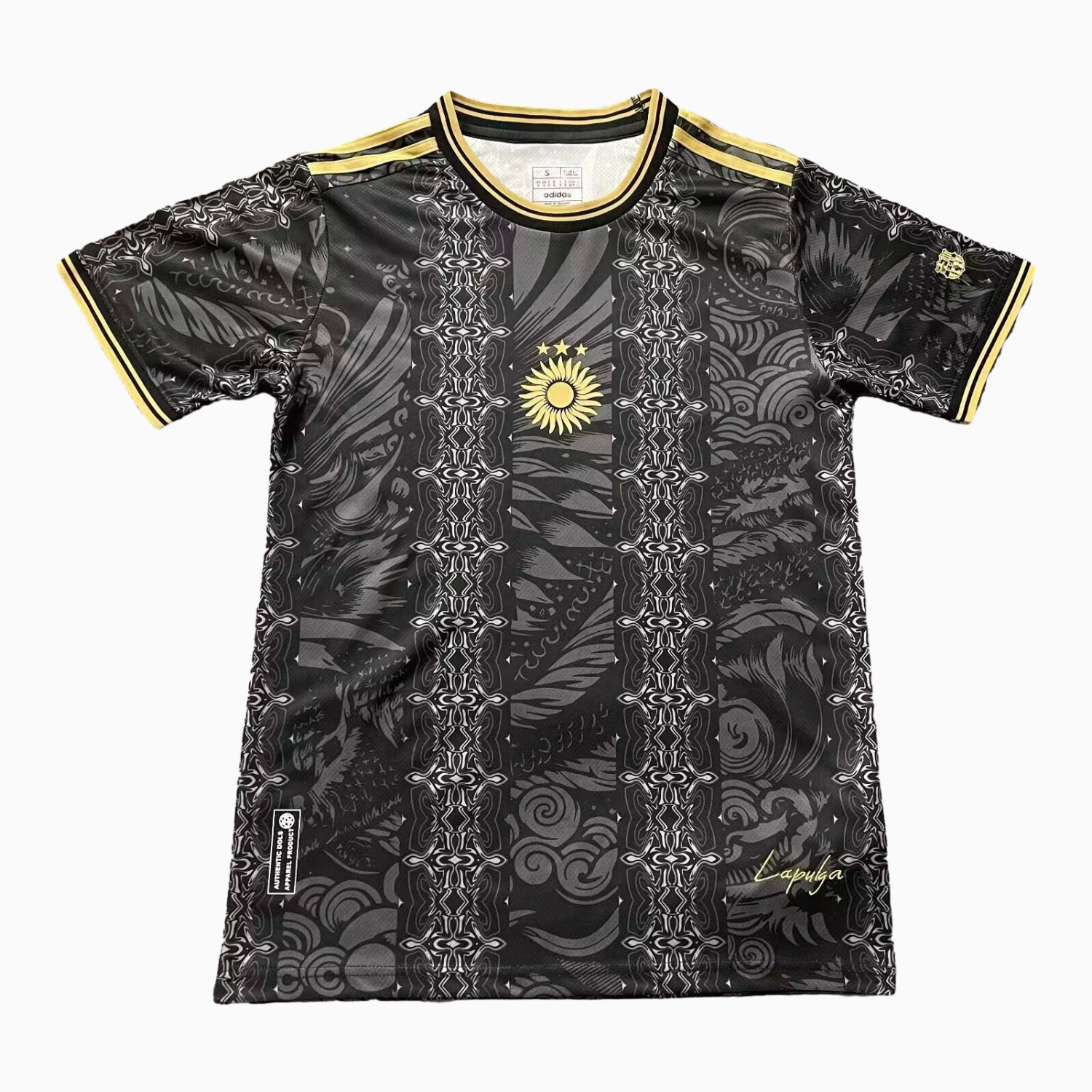 AlphaJersey-Argentina 2026 COMMA Black Messi Special Jersey - Fans Version