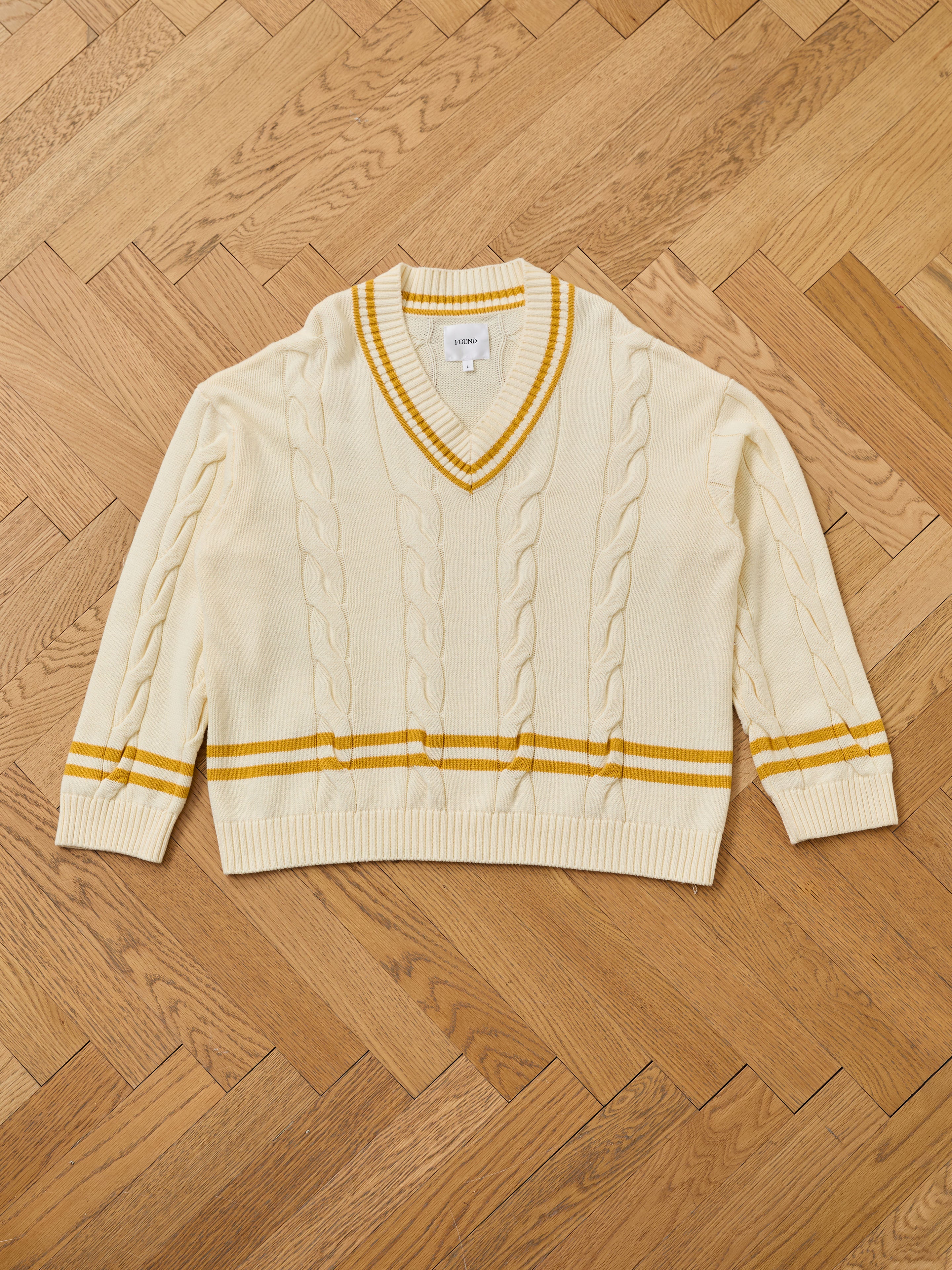 V-Neck Cricket Sweater | Modern Menswear by yycbvcnbmmnbm