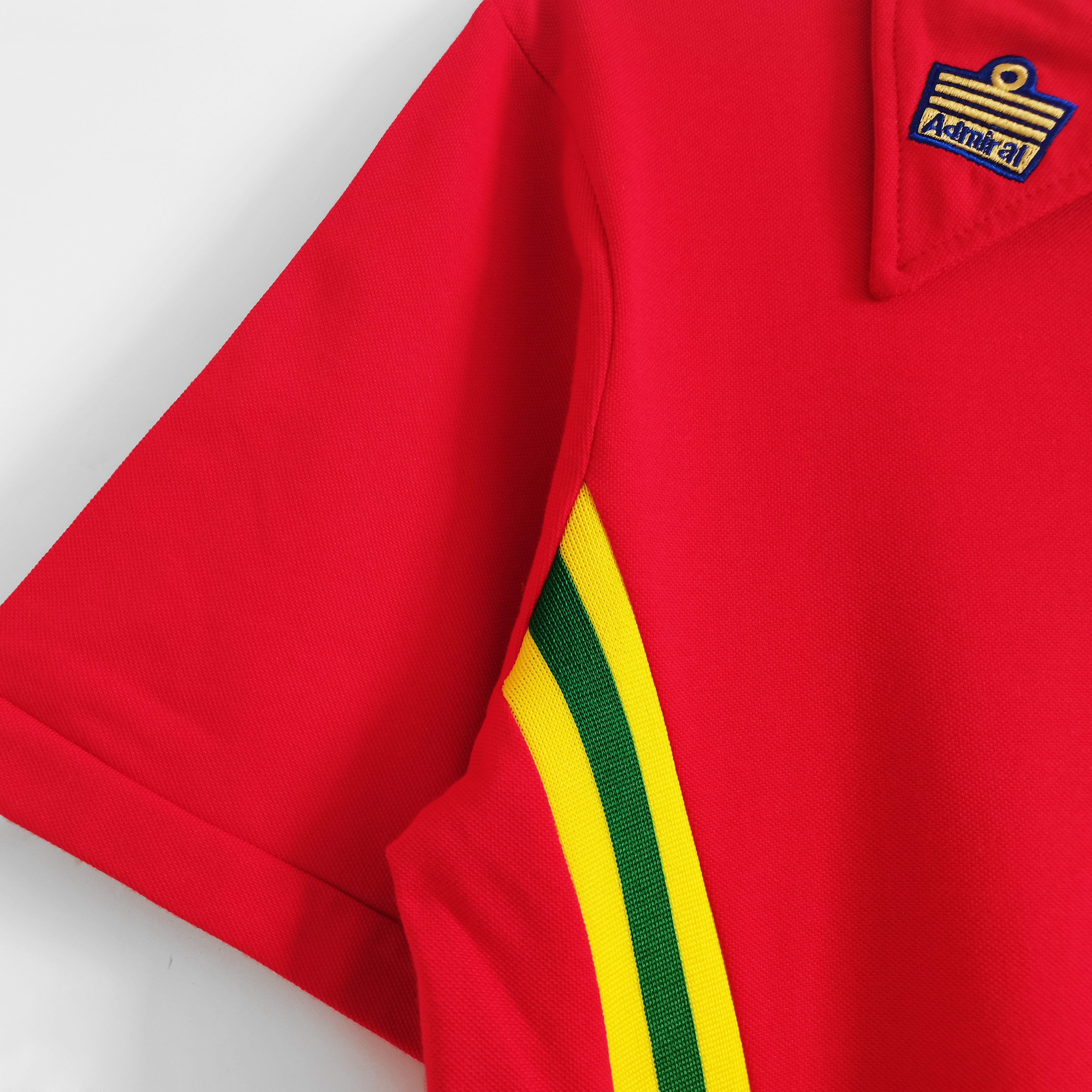 AlphaJersey-Retro Wales 1976 Home Stadium Jersey
