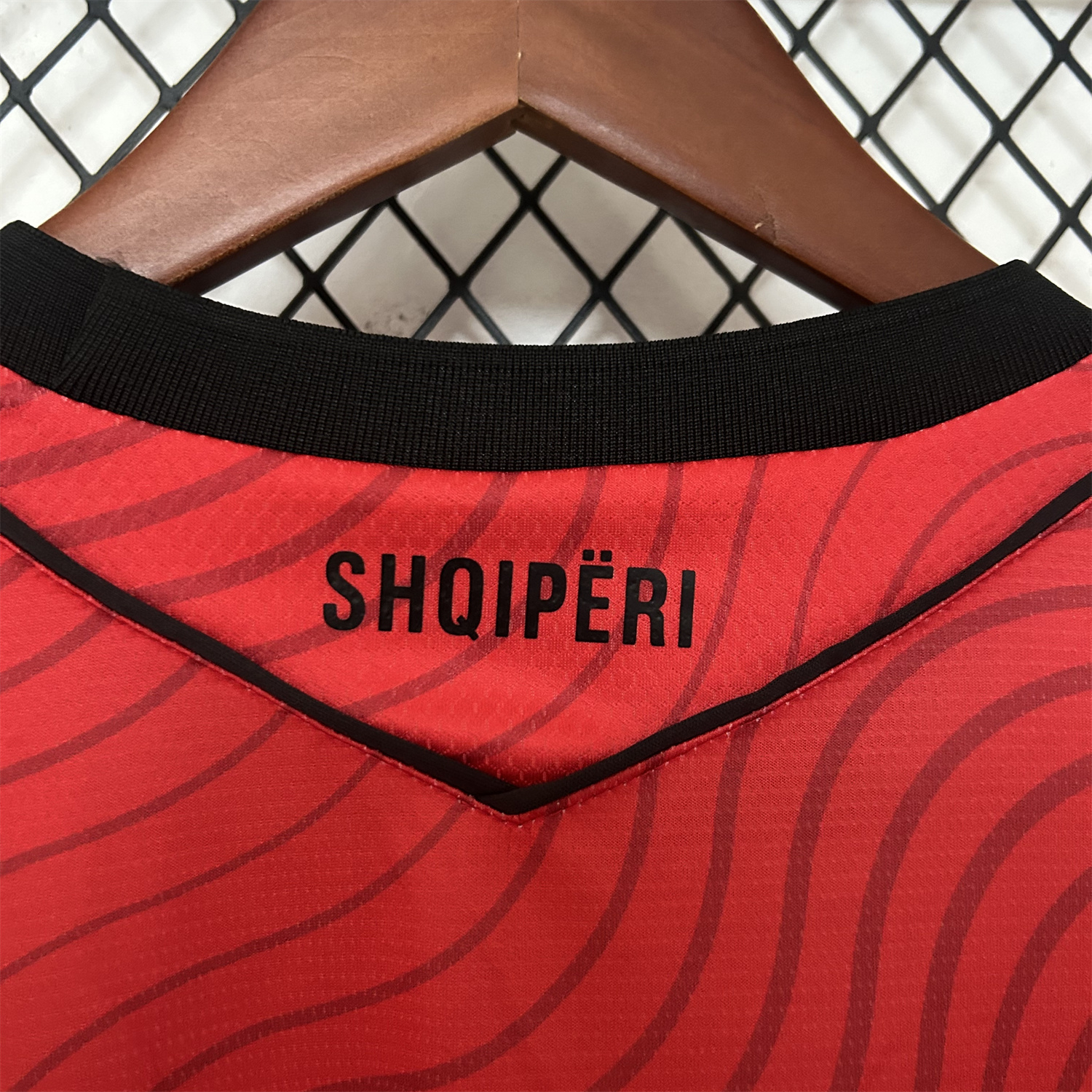 AlphaJersey-Albania 2026 Home Red Jersey - Fans Version