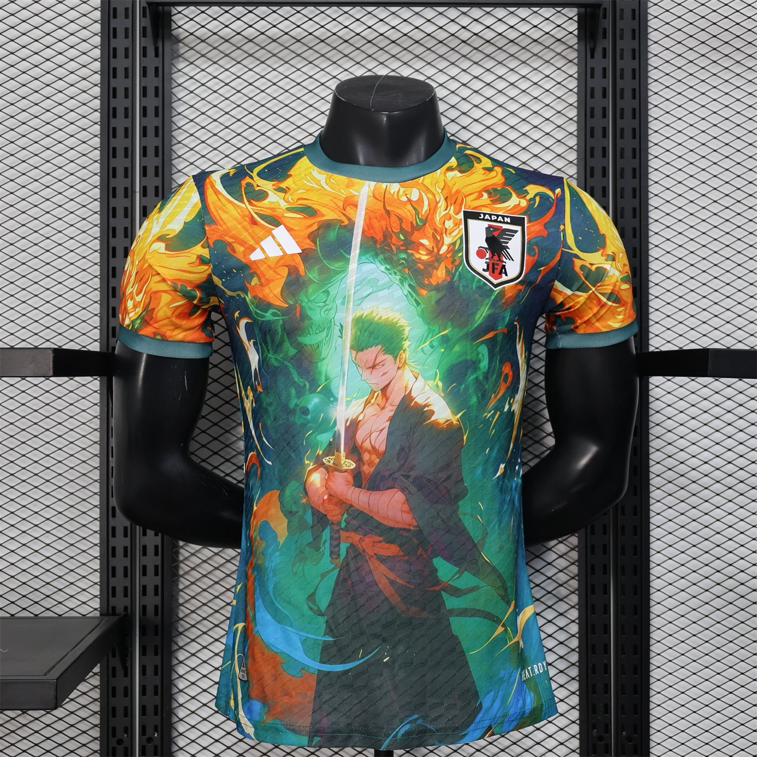 AlphaJersey-Japan 25-26 Roronoa Zoro Green Special Jersey - Player Version