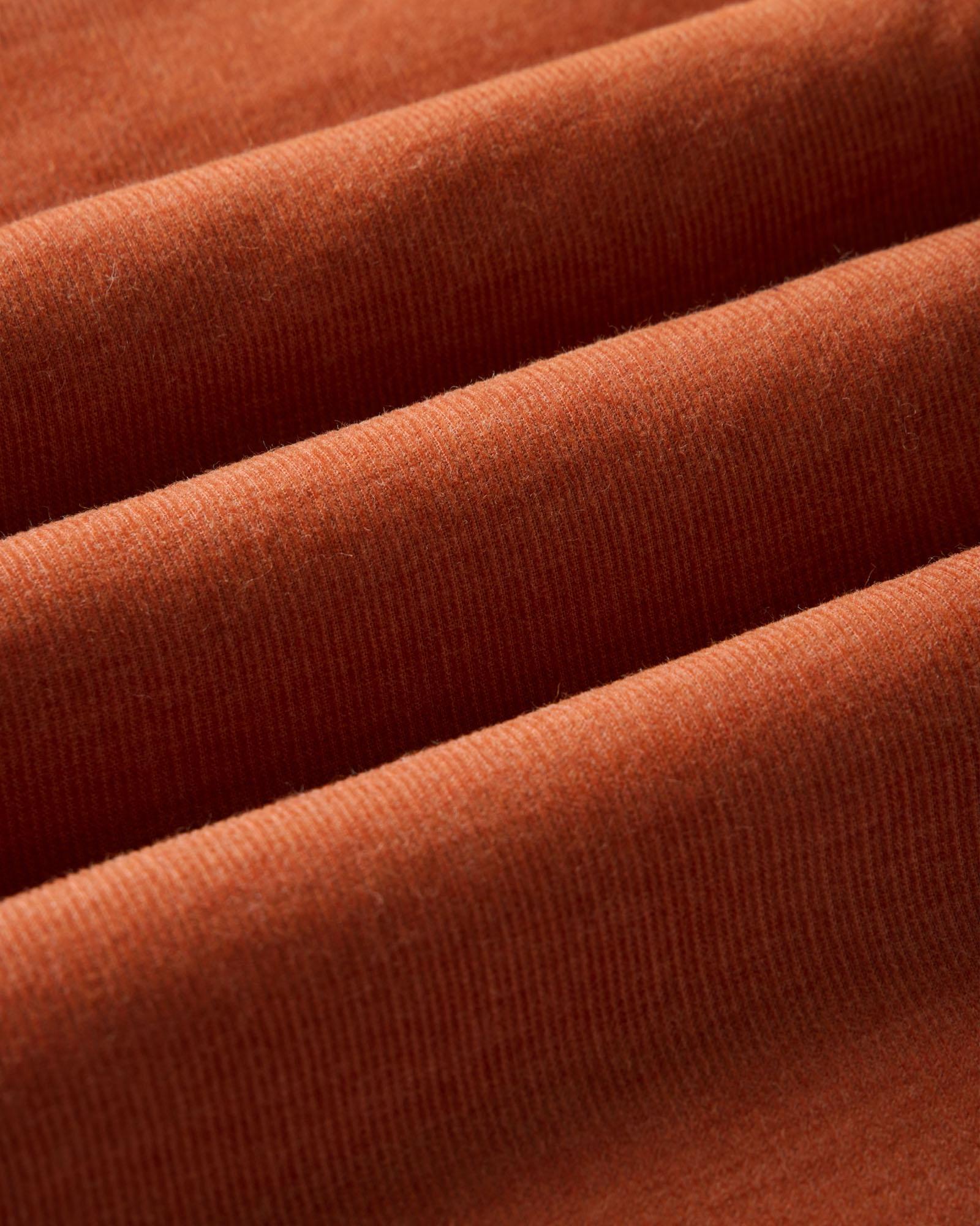 The Conrad Shirt in Heather Chili Pincord | Modern Menswear by yycbvcnbmmnbm