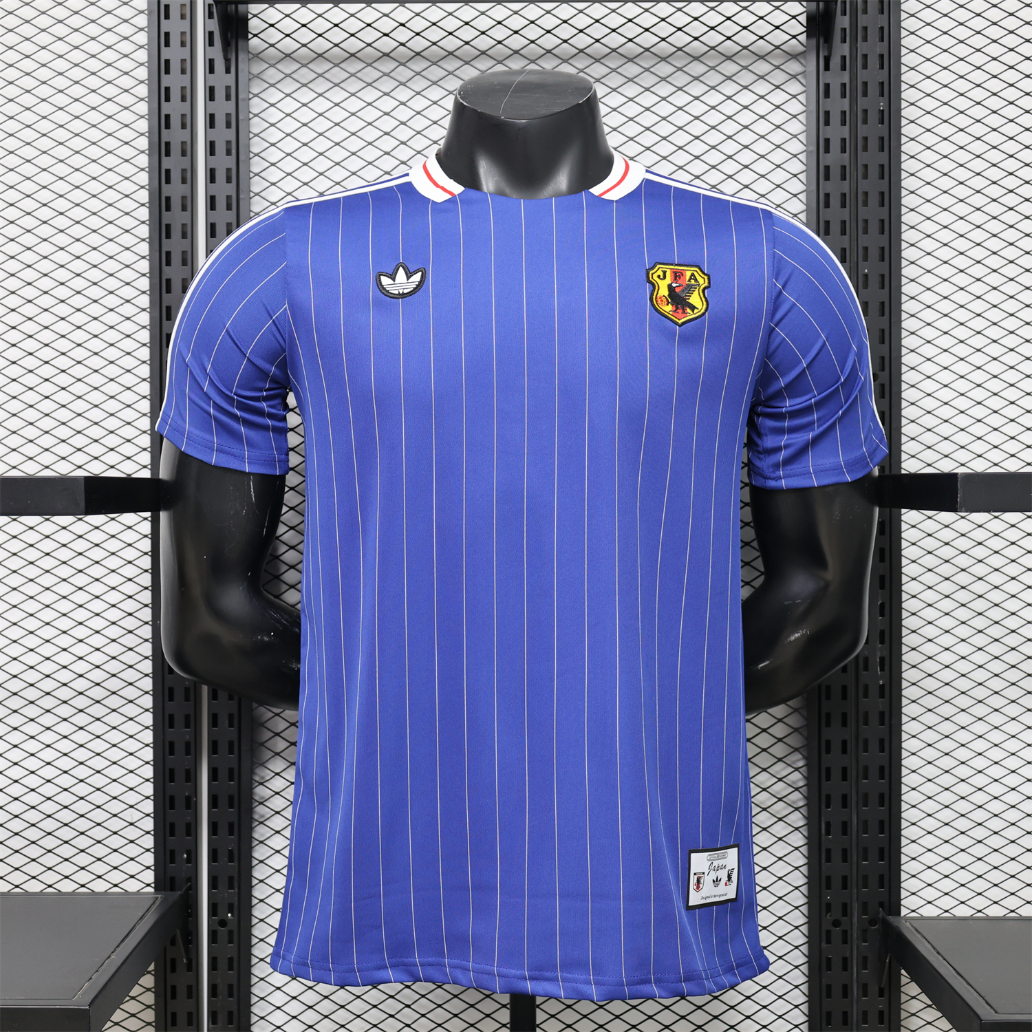 AlphaJersey-Japan 2026 Terrace Icon Retro Casual Style Blue Jersey - Player Version