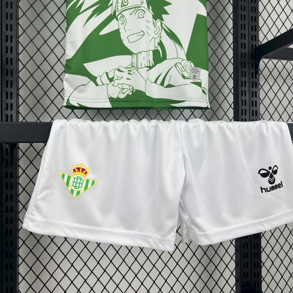 AlphaJersey-Real Betis 25-26 NARUTO Special Edition Kids Kit