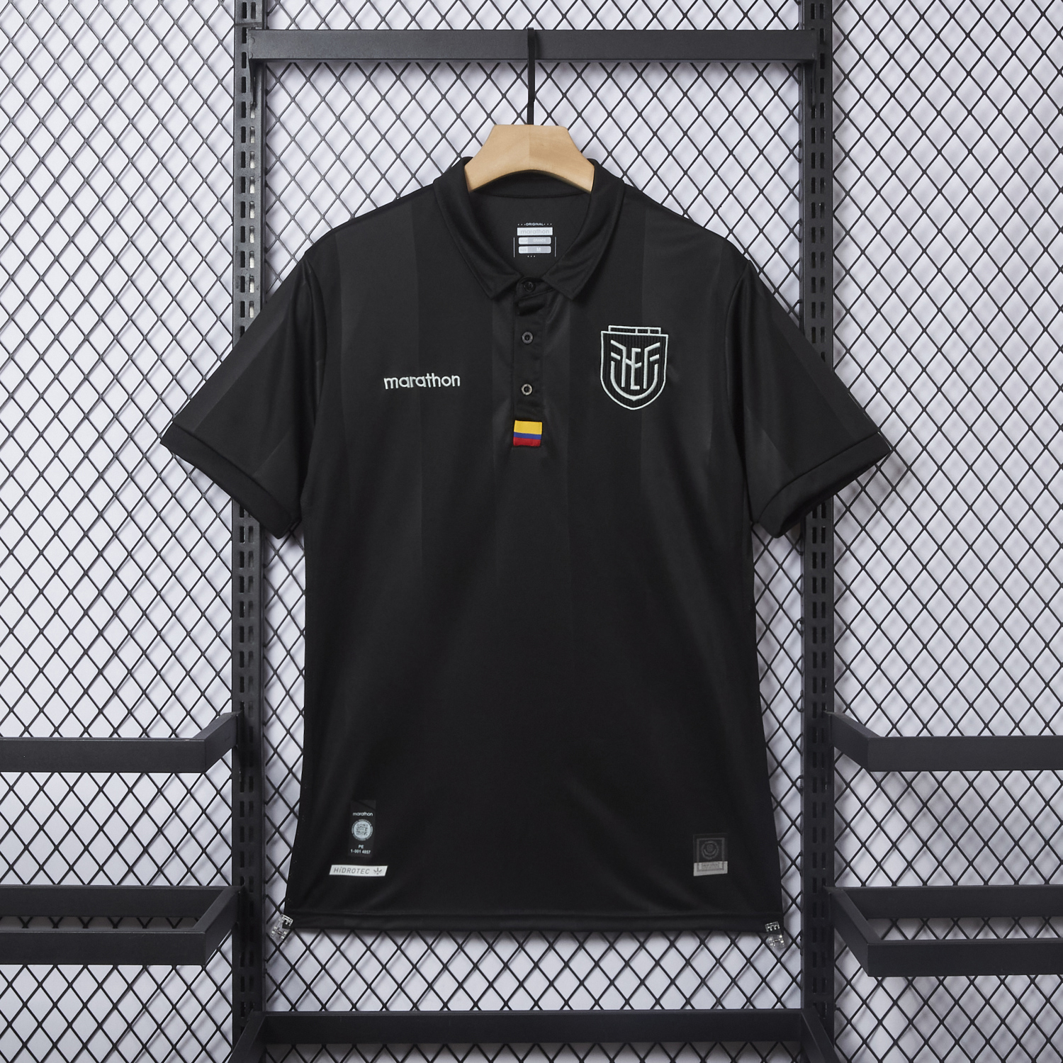 AlphaJersey-Ecuador 2025 Centenary Black Special Jersey - Fans Version