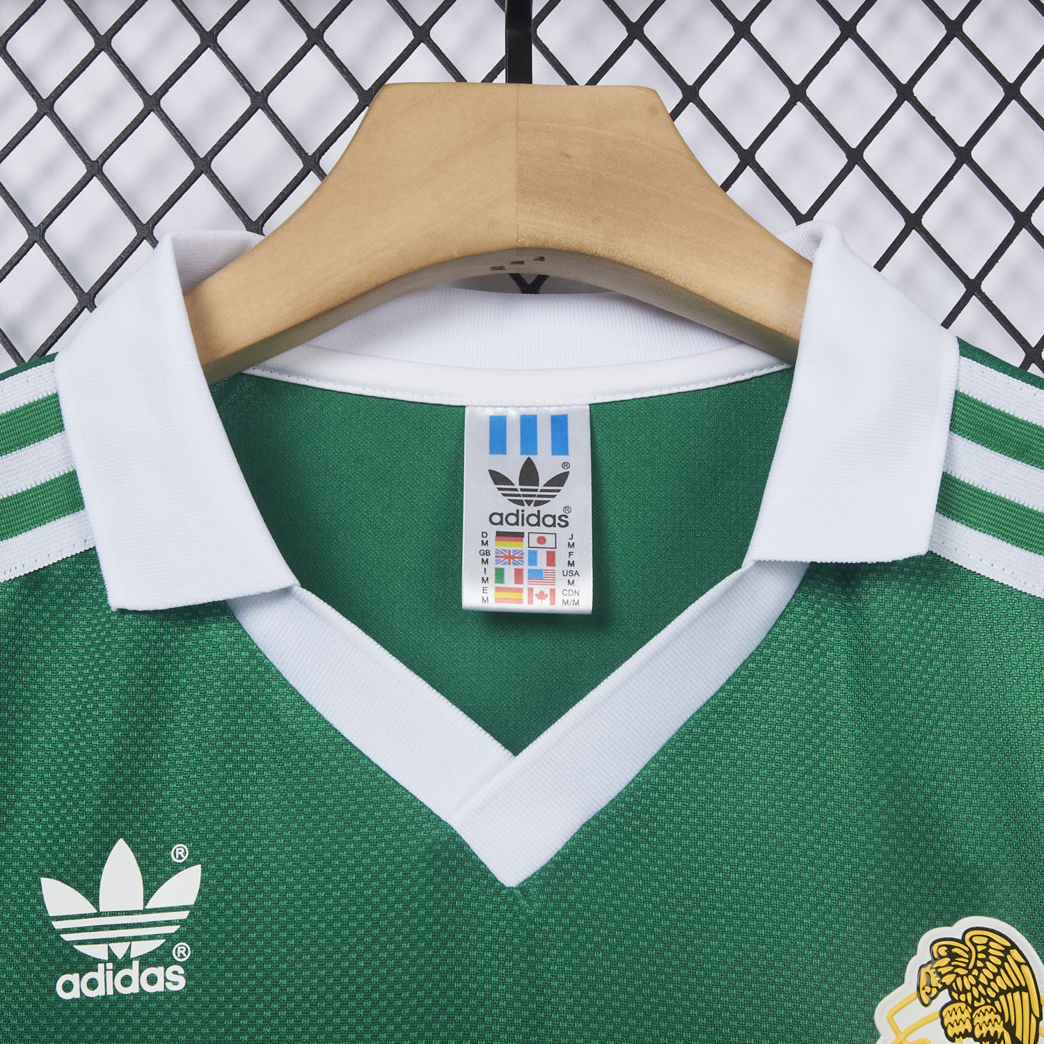 AlphaJersey-Retro Mexico 1986 Home Jersey - Fans Version