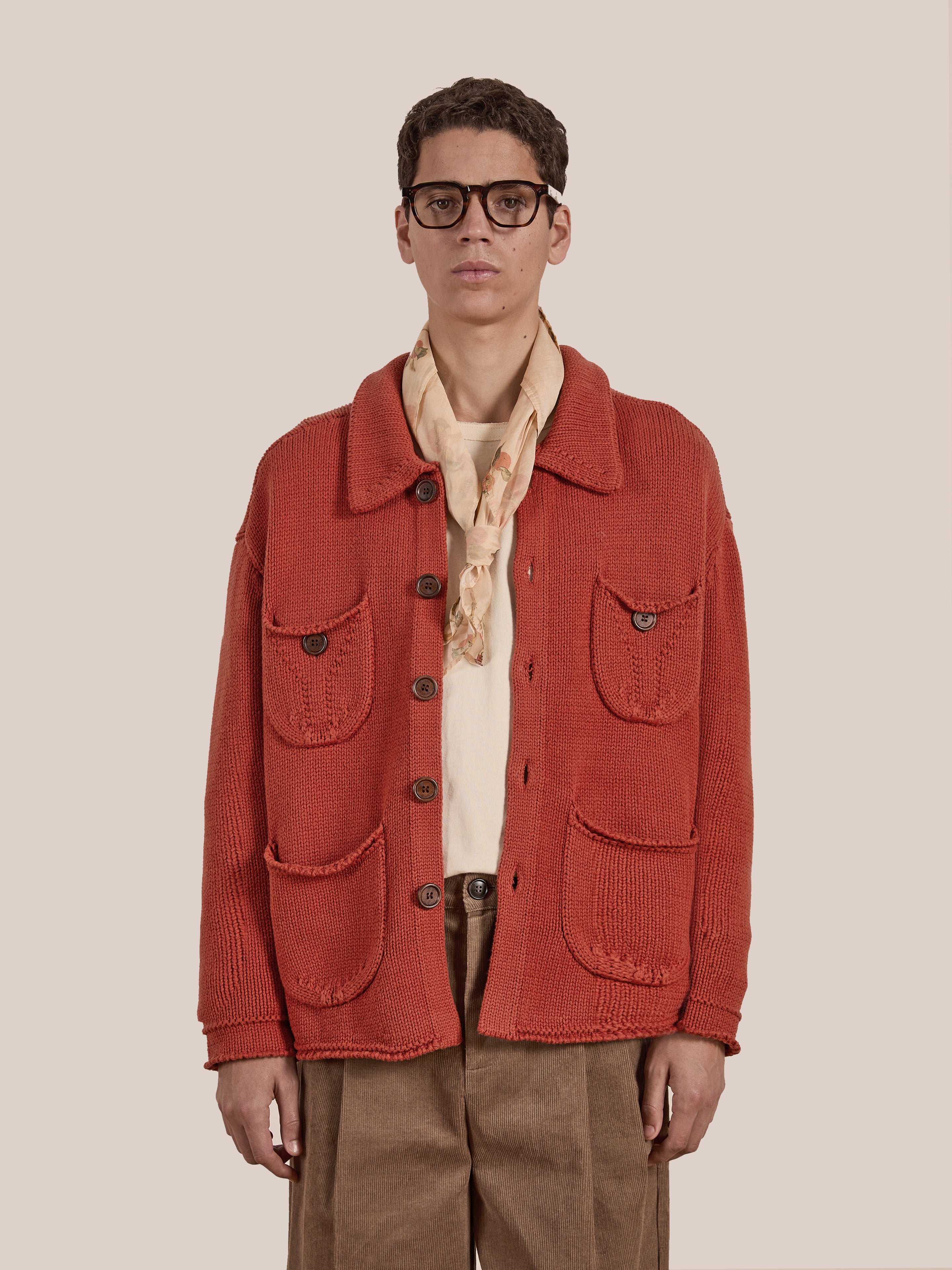Hunter Knit Collared Cardigan | Modern Menswear by yycbvcnbmmnbm