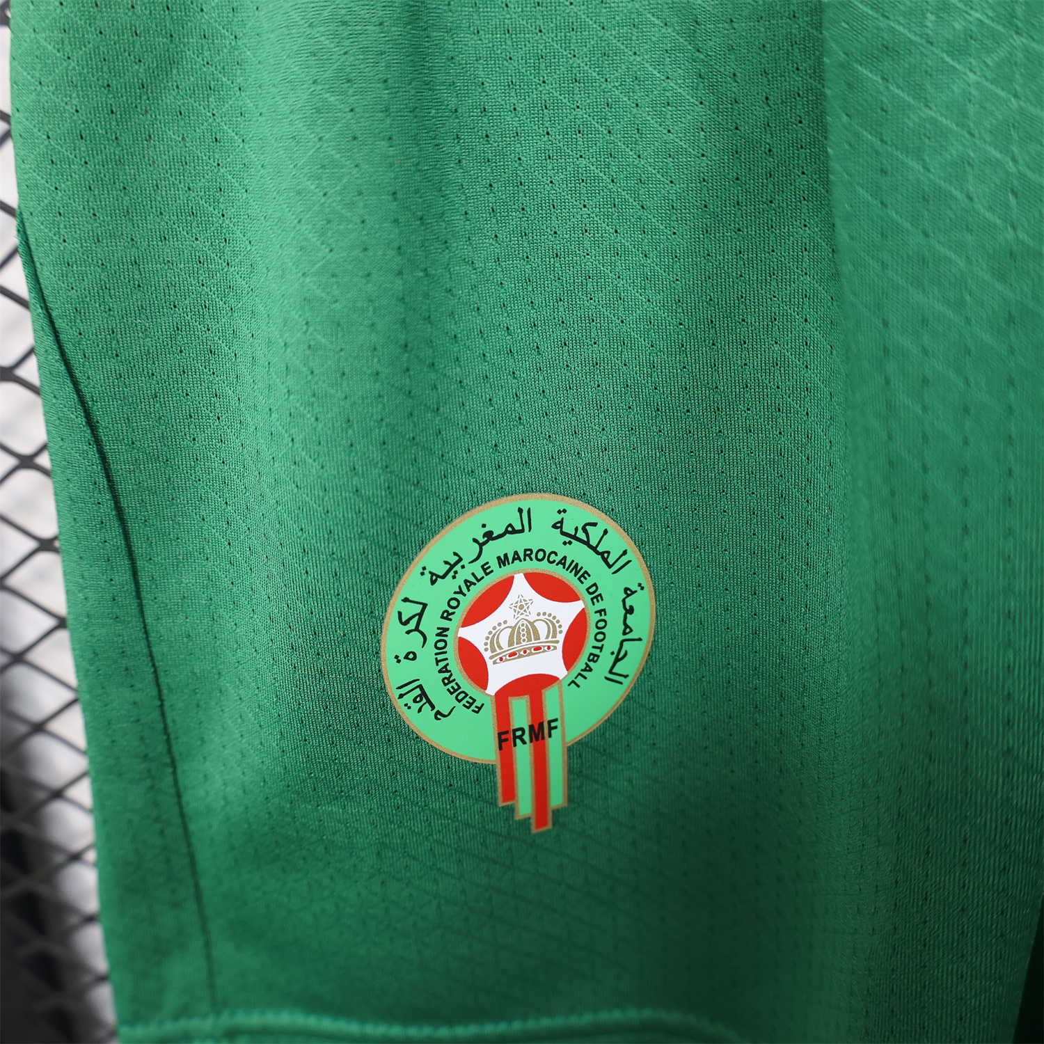 AlphaJersey-Morocco 2026 Home Green Shorts - Player Version