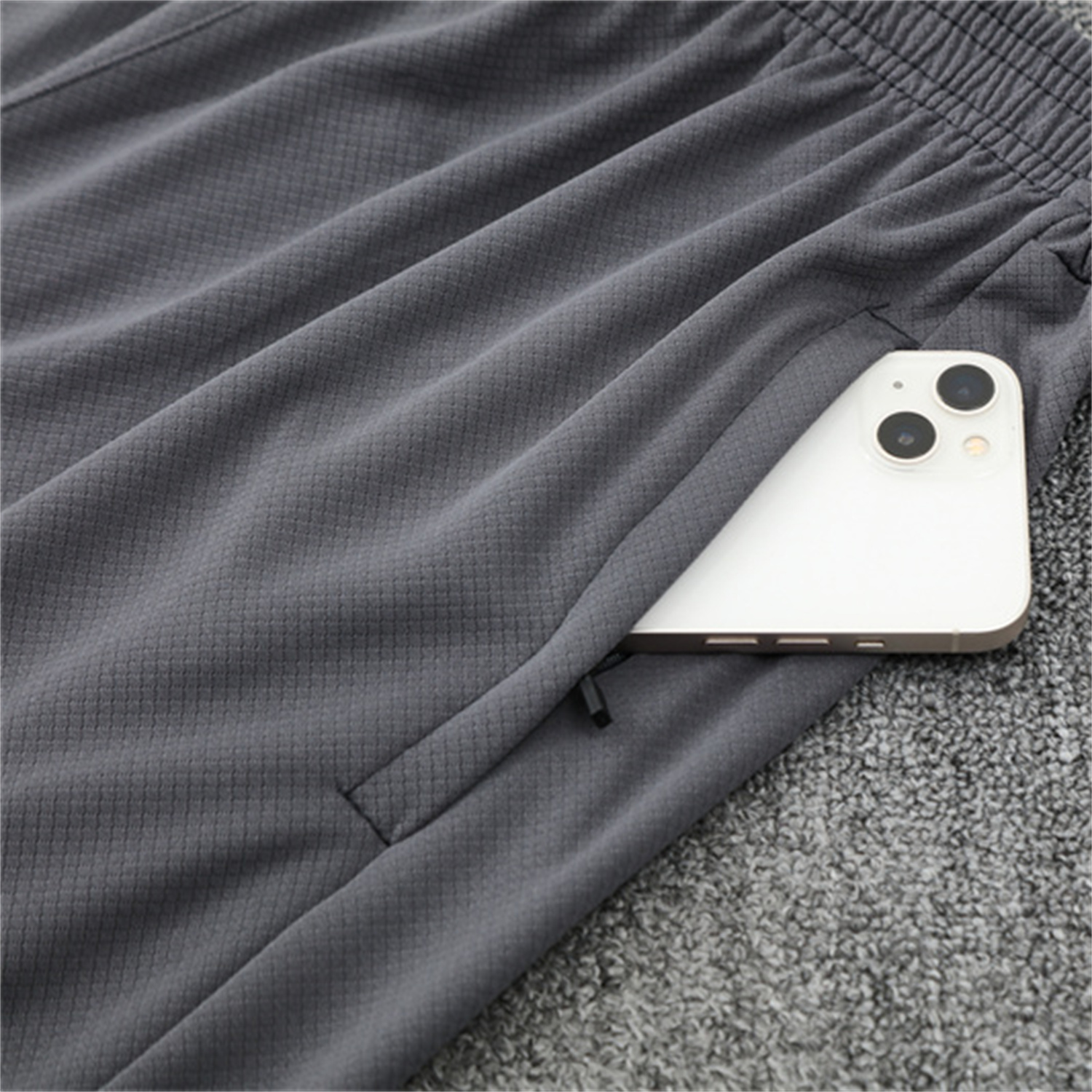 AlphaJersey-Feyenoord 25-26 Kids Short-Sleeve Training Set - Dark Gray Top & Dark Gray Shorts