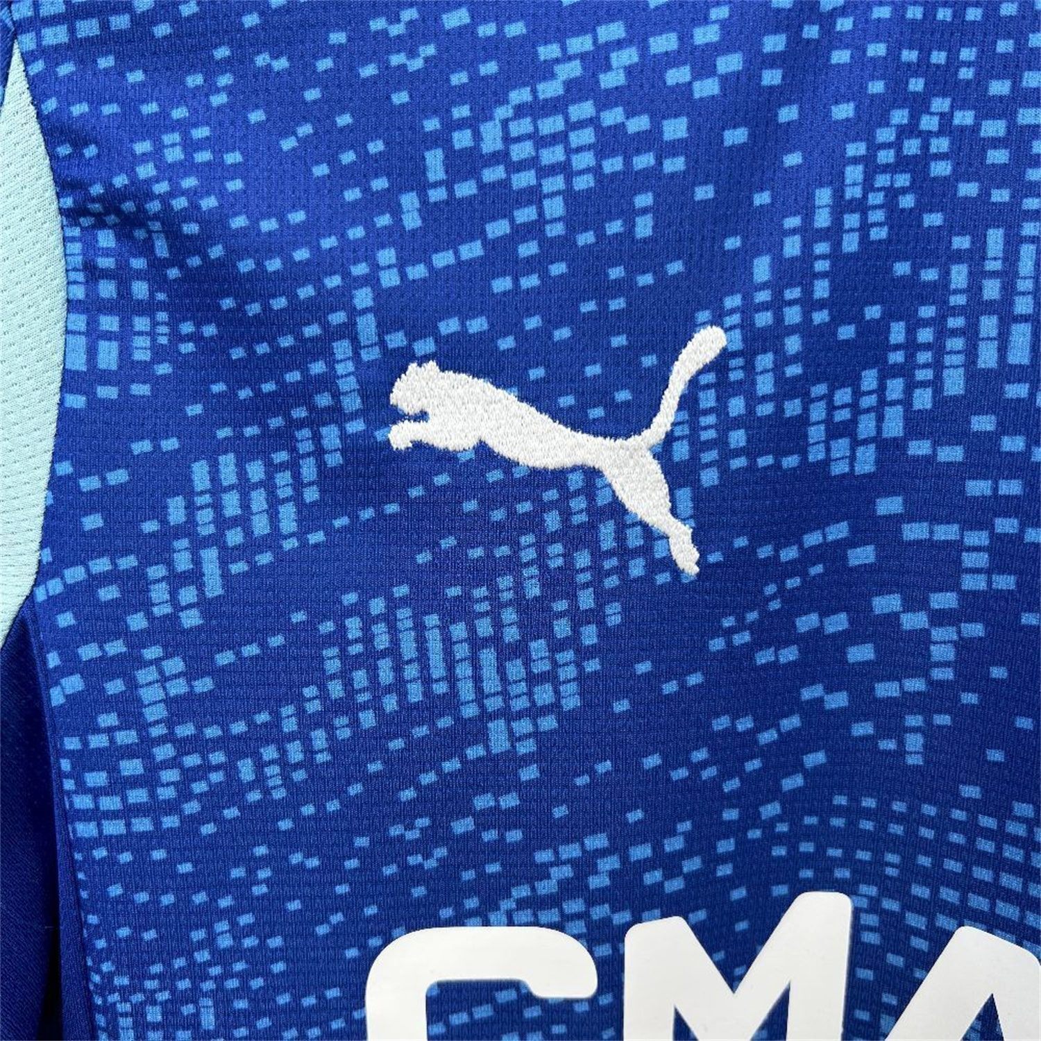AlphaJersey-Marseille 25-26 Third Blue Jersey - Fans Version