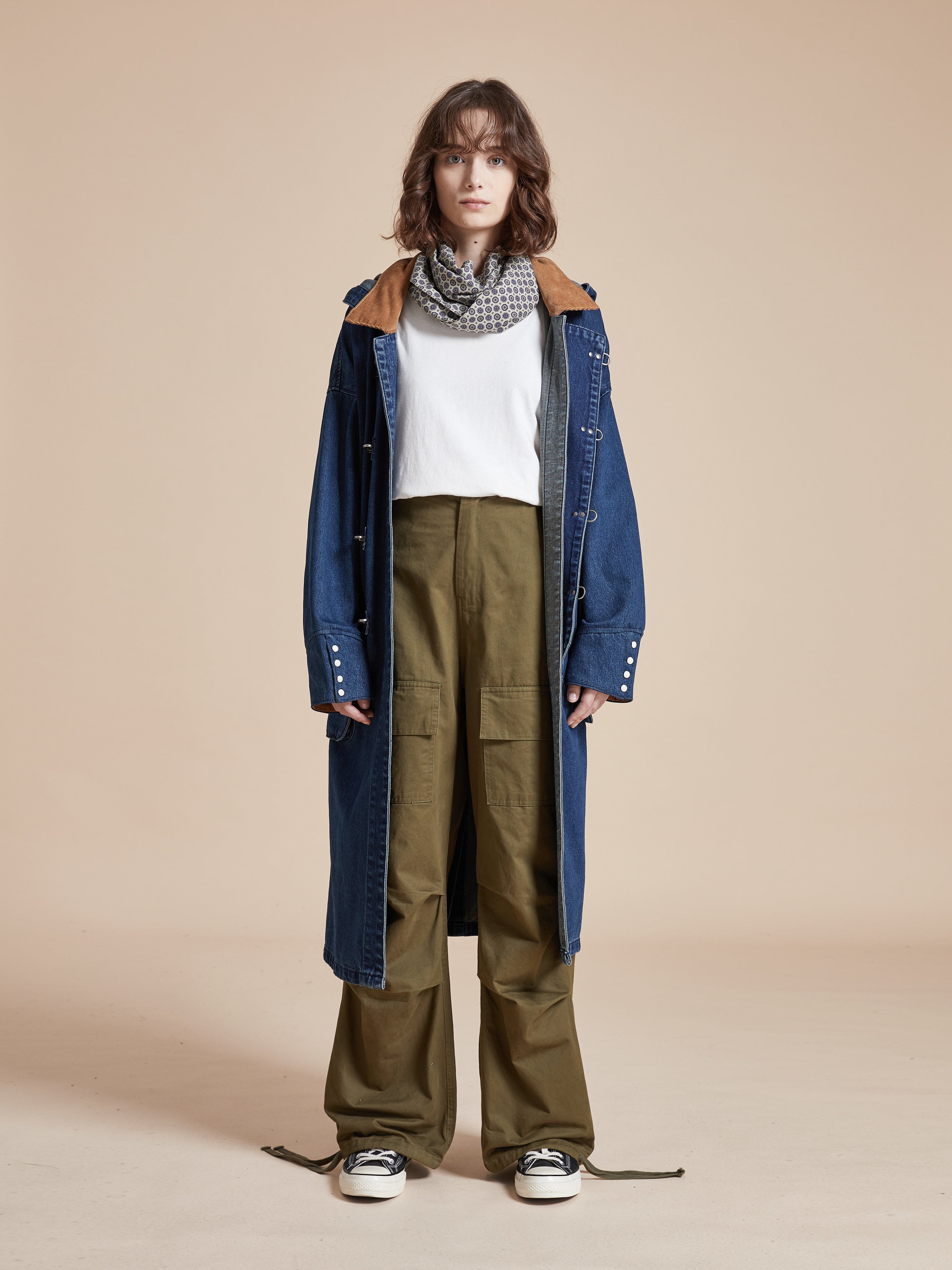 Parachute Cargo Twill Pants | Modern Menswear by yycbvcnbmmnbm