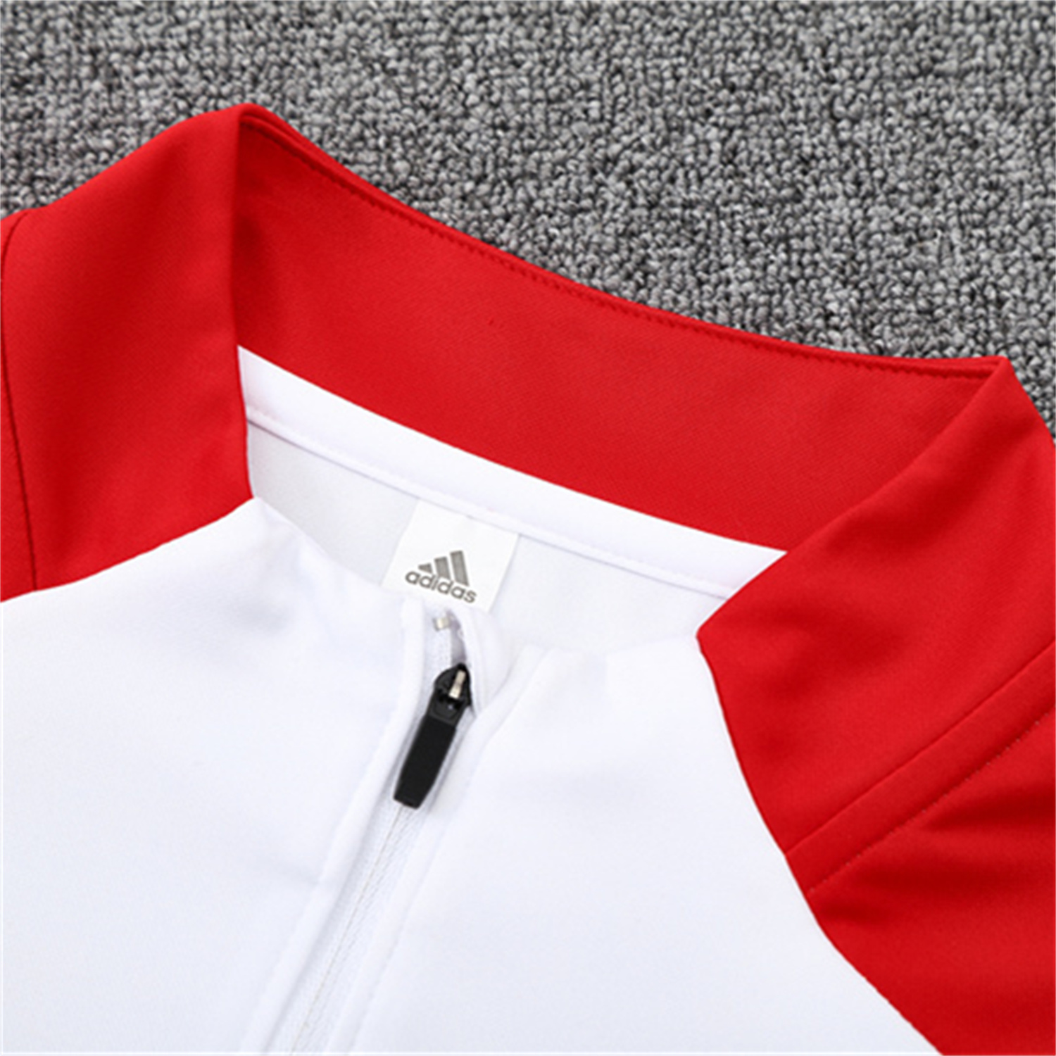 AlphaJersey-Arsenal 25-26 Long Sleeve Training Set - White Top & Black Pants