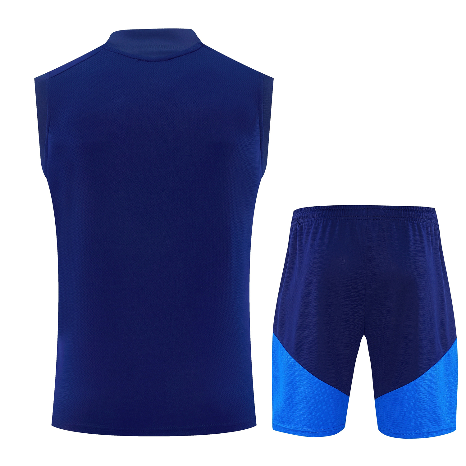 AlphaJersey-Colombia 2026 Vest Training Set - Dark Blue Vest and Shorts