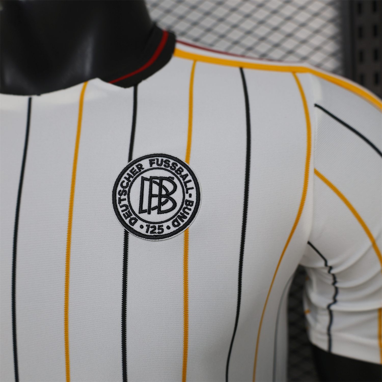 AlphaJersey-Germany 2026 Terrace Icon Retro Casual Style White Jersey - Player Version