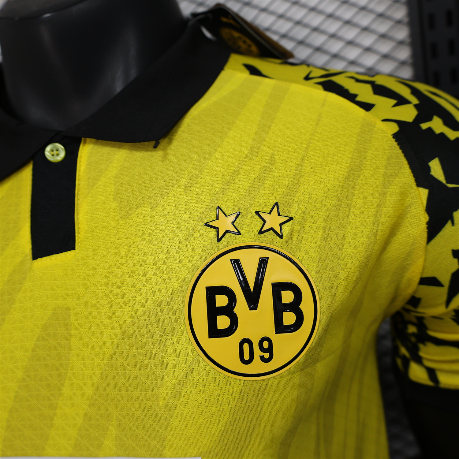 AlphaJersey-Dortmund 25-26 Yellow POLO Special Edition Jersey - Player Version