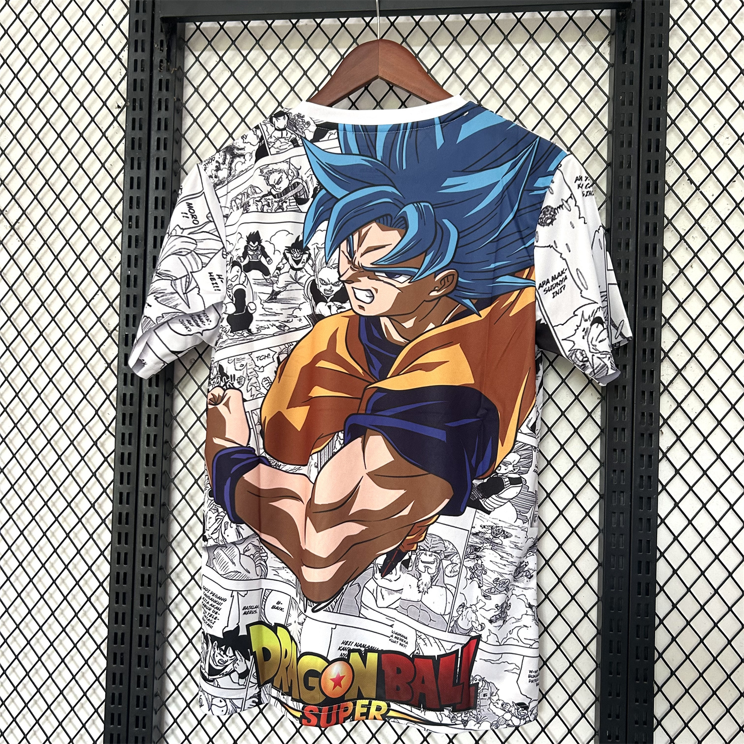 AlphaJersey-Japan 25-26 Dragon Ball Comics Kamehameha White Special Jersey - Fans Version