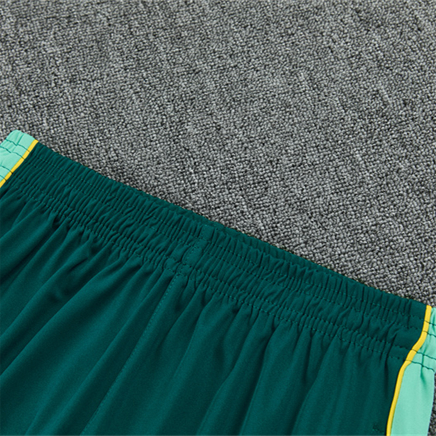 AlphaJersey-Brazil 2026 Long Sleeve Training Set - Sky Blue Top & Dark Green Pants