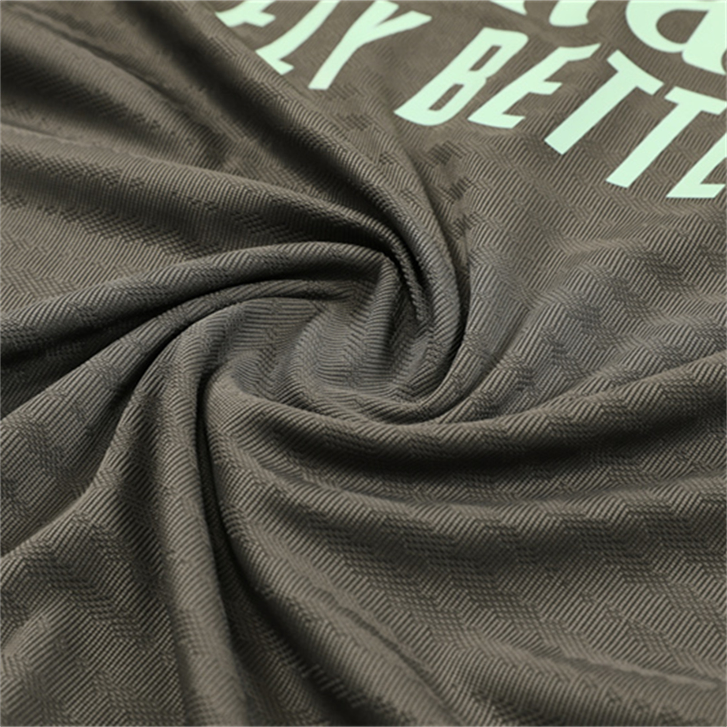 AlphaJersey-Real Madrid 25-26 Long Sleeve Training Set - Player Version - Khaki Top and Khaki Pants