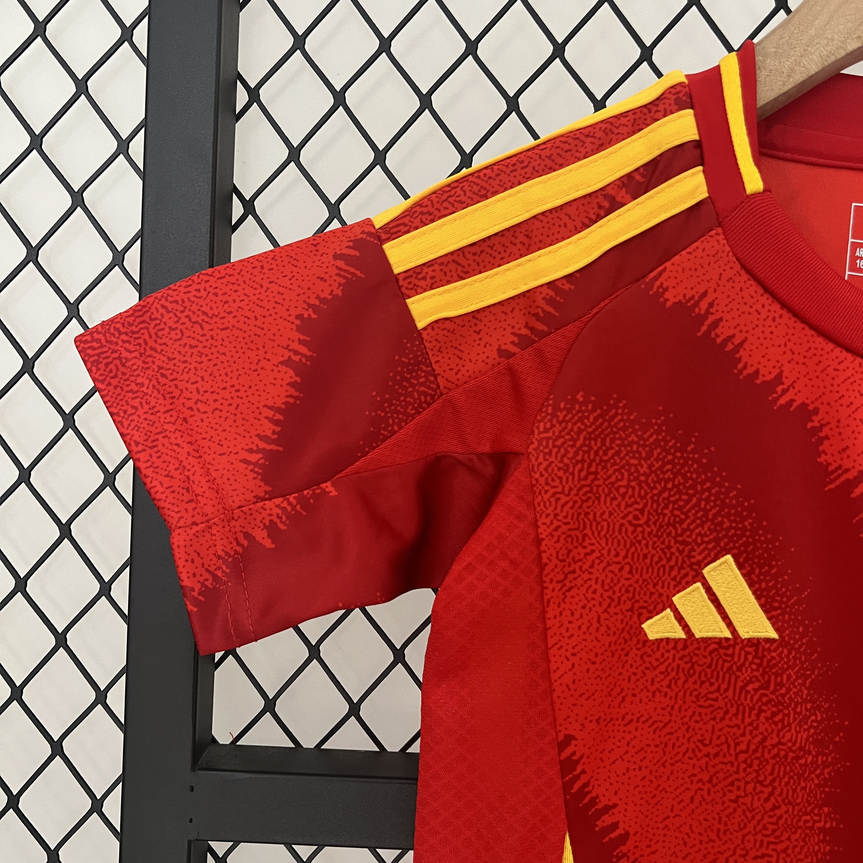 AlphaJersey-Spain 2024 Home Stadium Kids Kit
