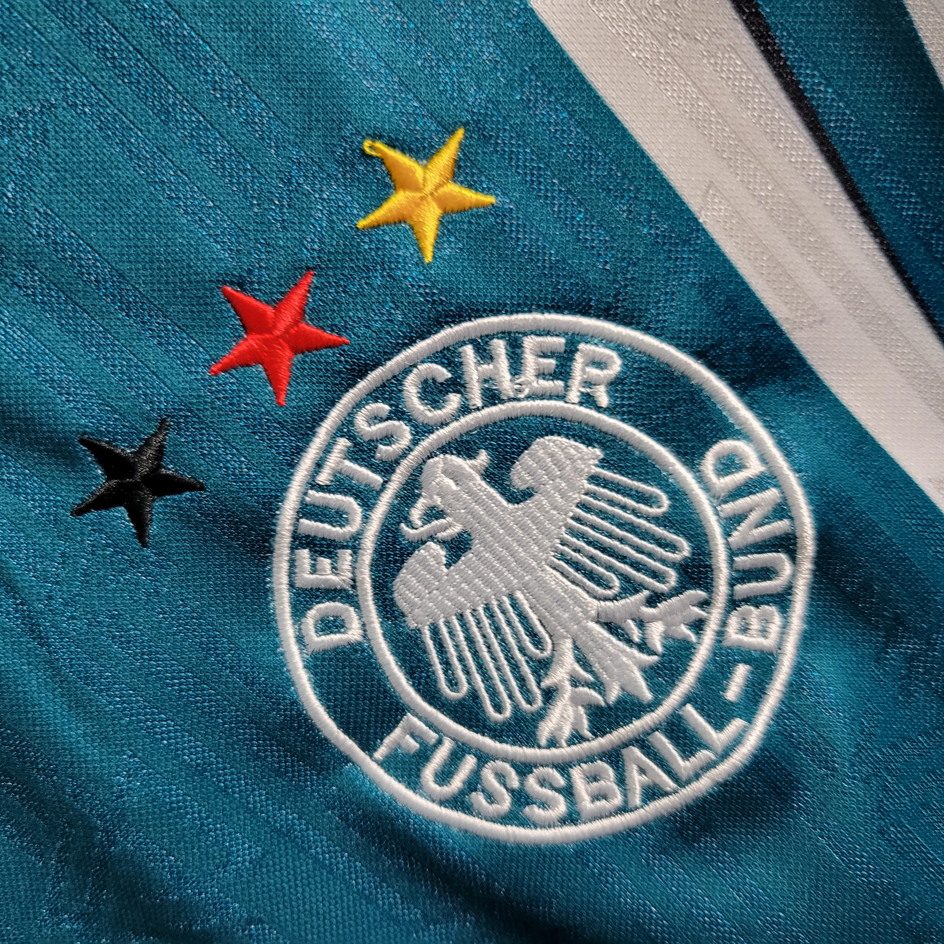 AlphaJersey-Retro Germany 1996 Away Stadium Jersey