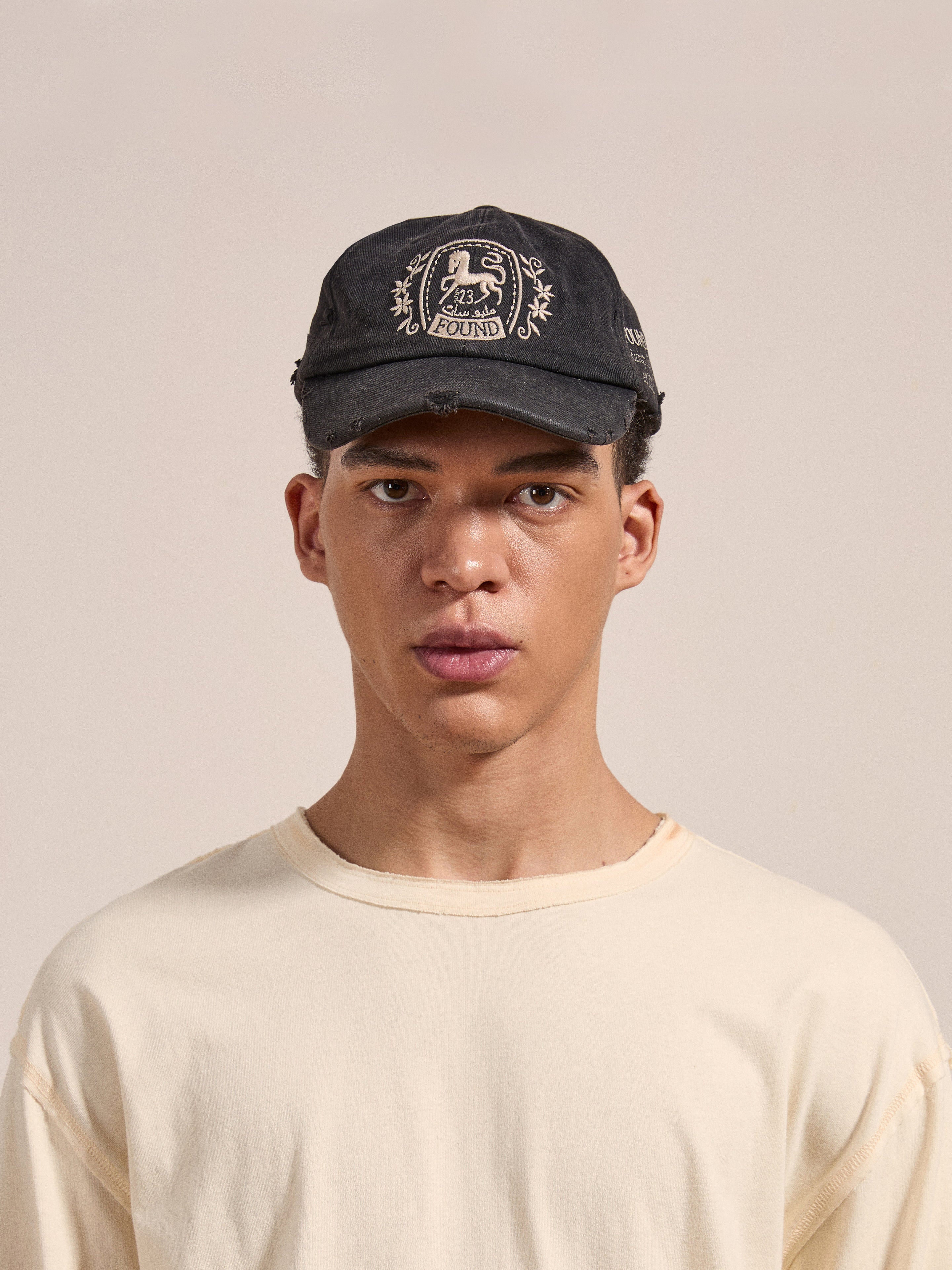 Logo Crest Cap | Modern Menswear by yycbvcnbmmnbm