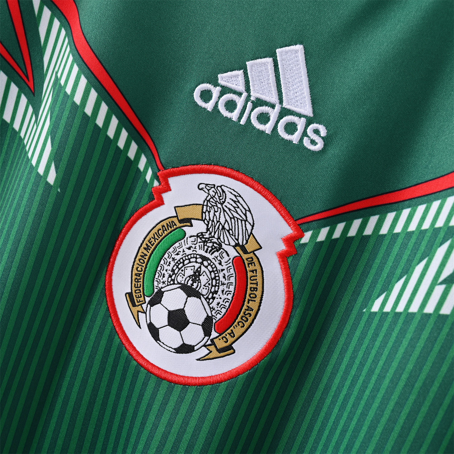 AlphaJersey-Retro Mexico 2014 Home Jersey