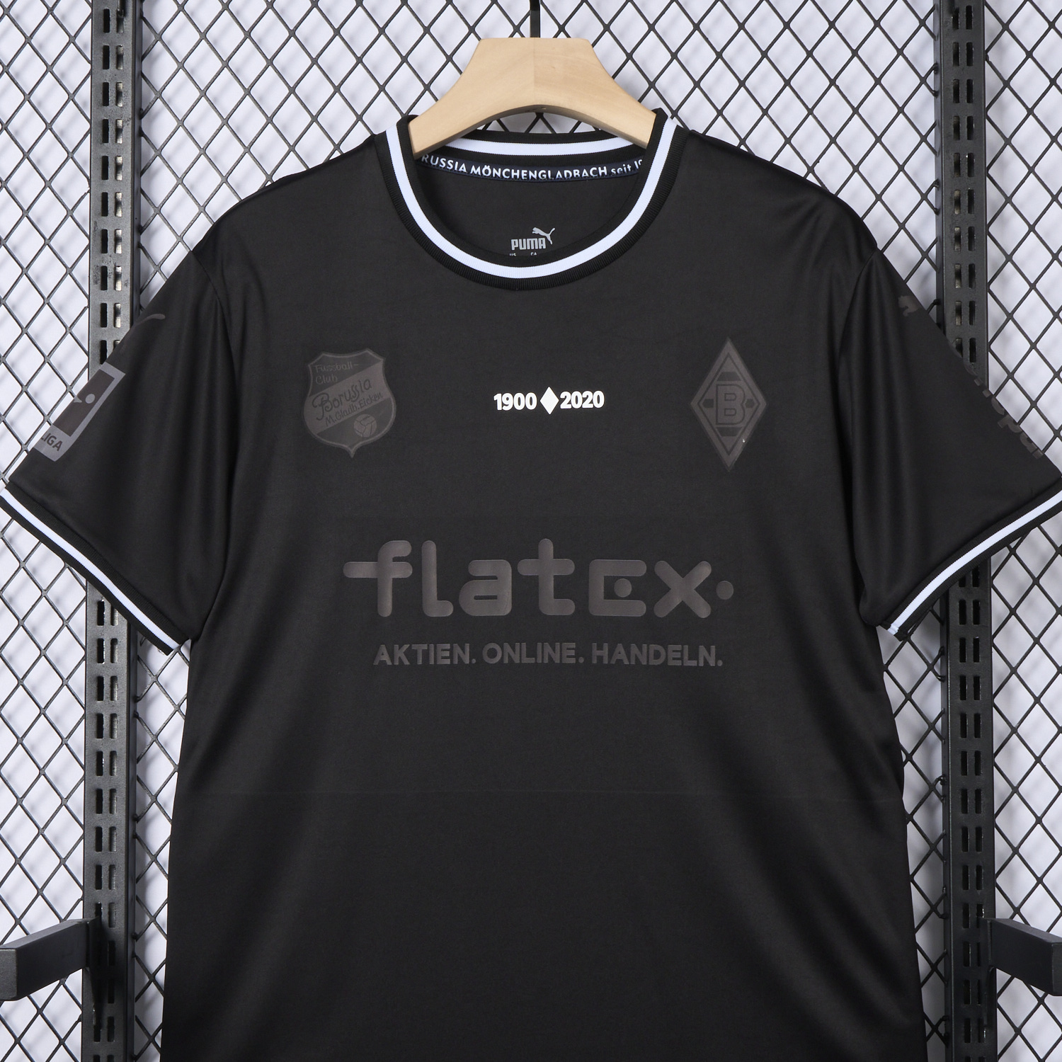 AlphaJersey-Retro Borussia Mönchengladbach 2020-21 120th Anniversary Jersey